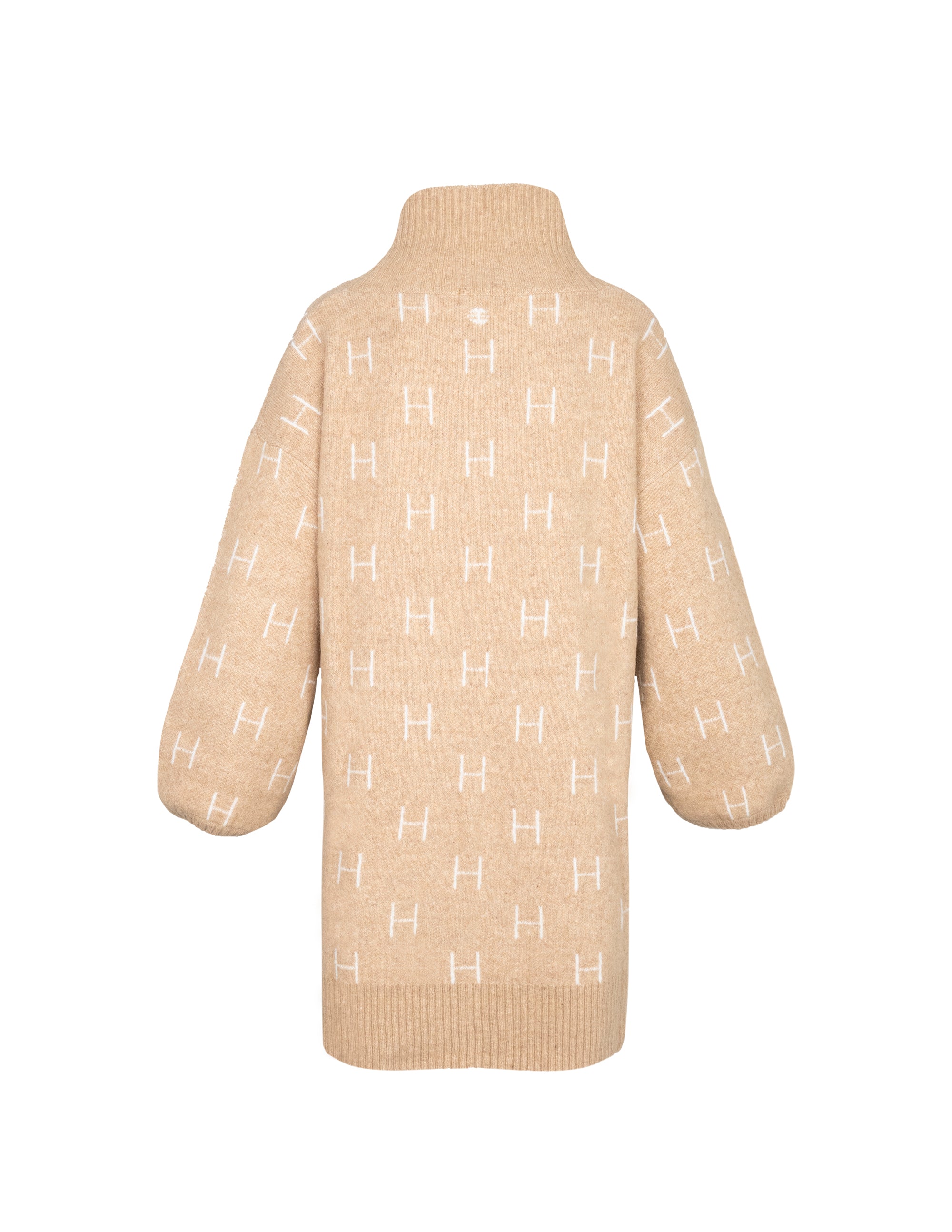 Maglioni Maglia FAM lunga in beige chiaro Hést