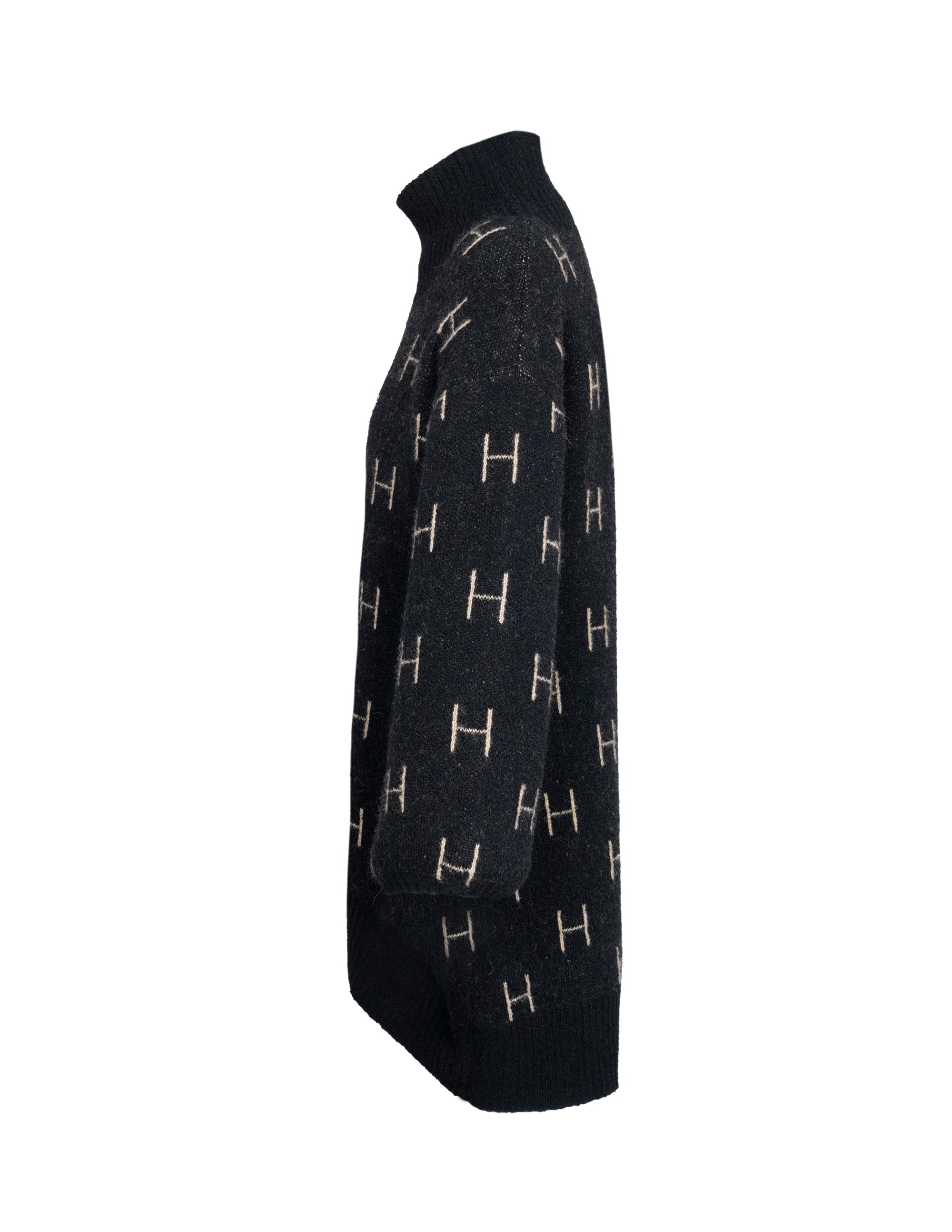 Maglioni Maglia FAM lunga in nero Hést