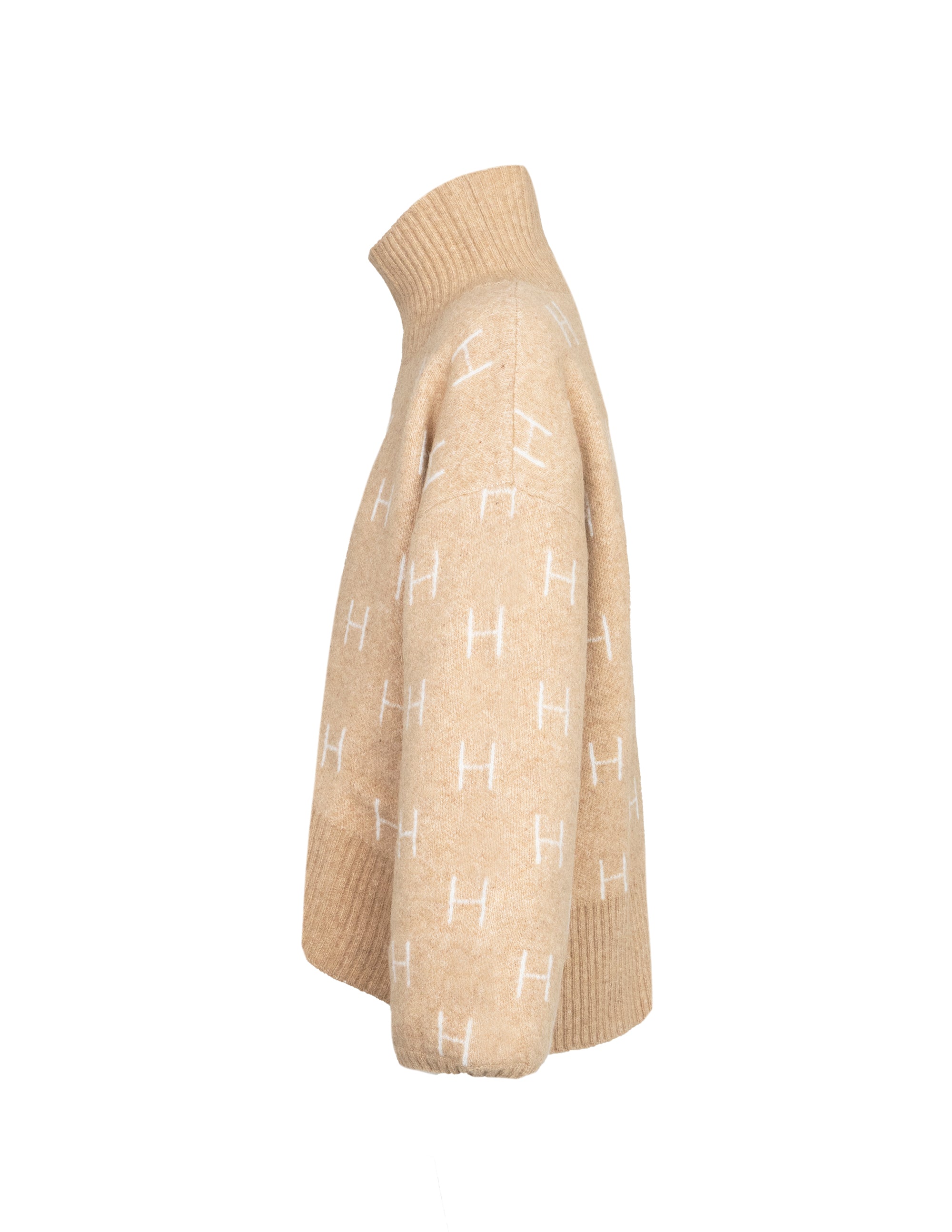 Maglioni Maglia corta FAM in beige chiaro Hést
