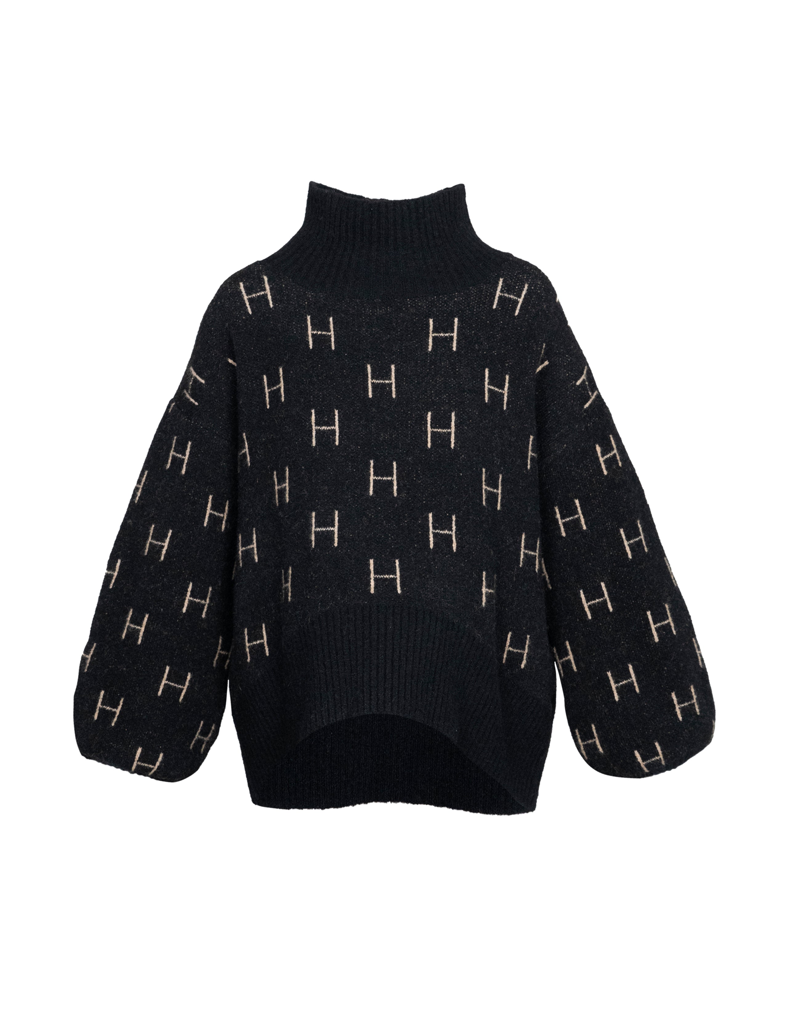 Maglioni Maglia corta FAM in nero Hést