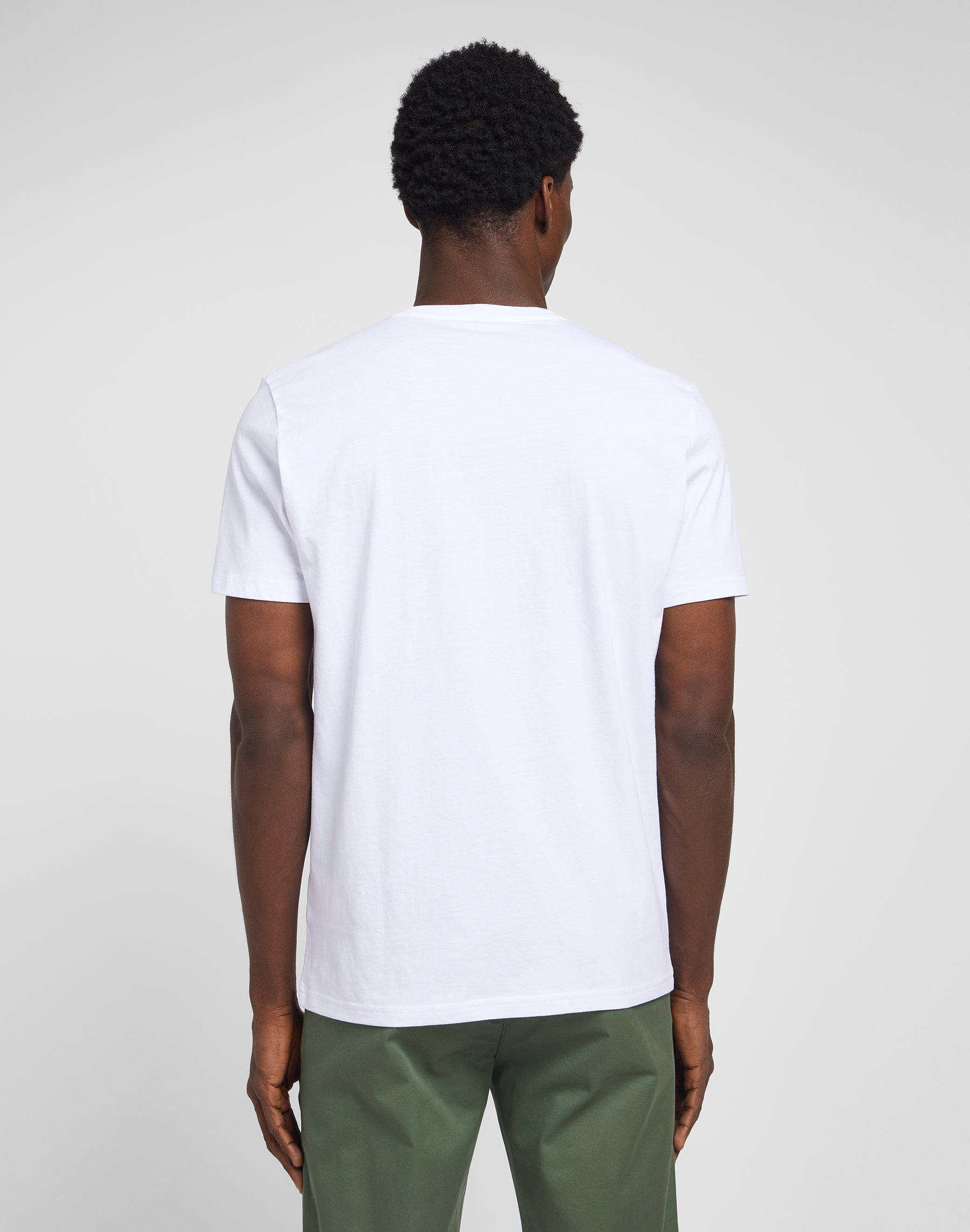Maglietta Woobly Logo in T-shirt bianca Lee