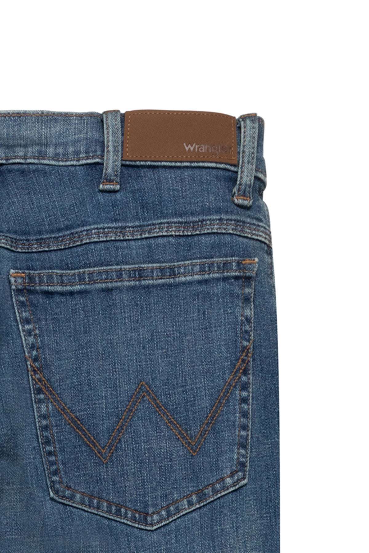 Autentici jeans dritti in pietra media Wrangler