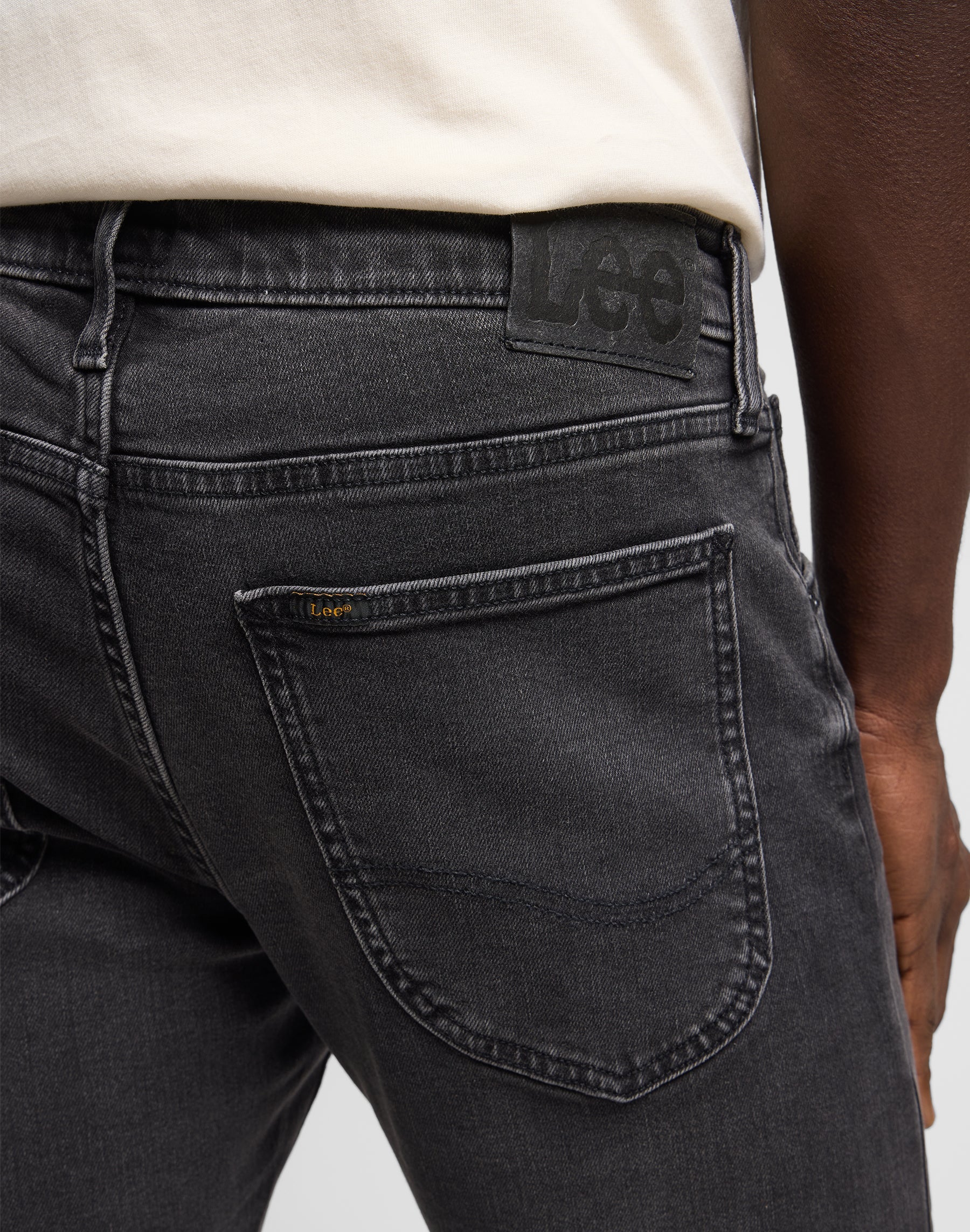 Luke in jeans Rocker Asphalt Lee