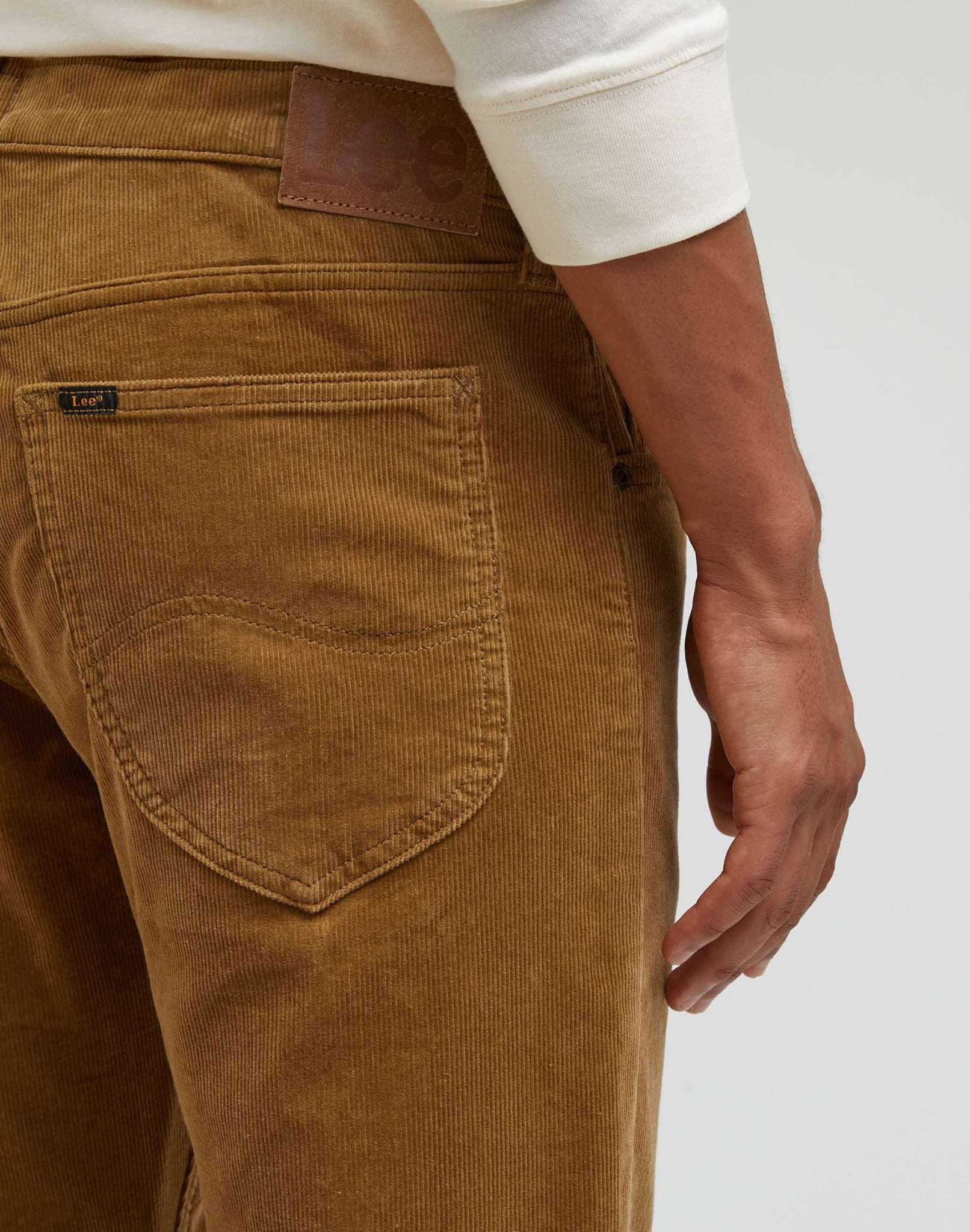 Pantaloni Daren Zip Fly in Tumbleweed Lee