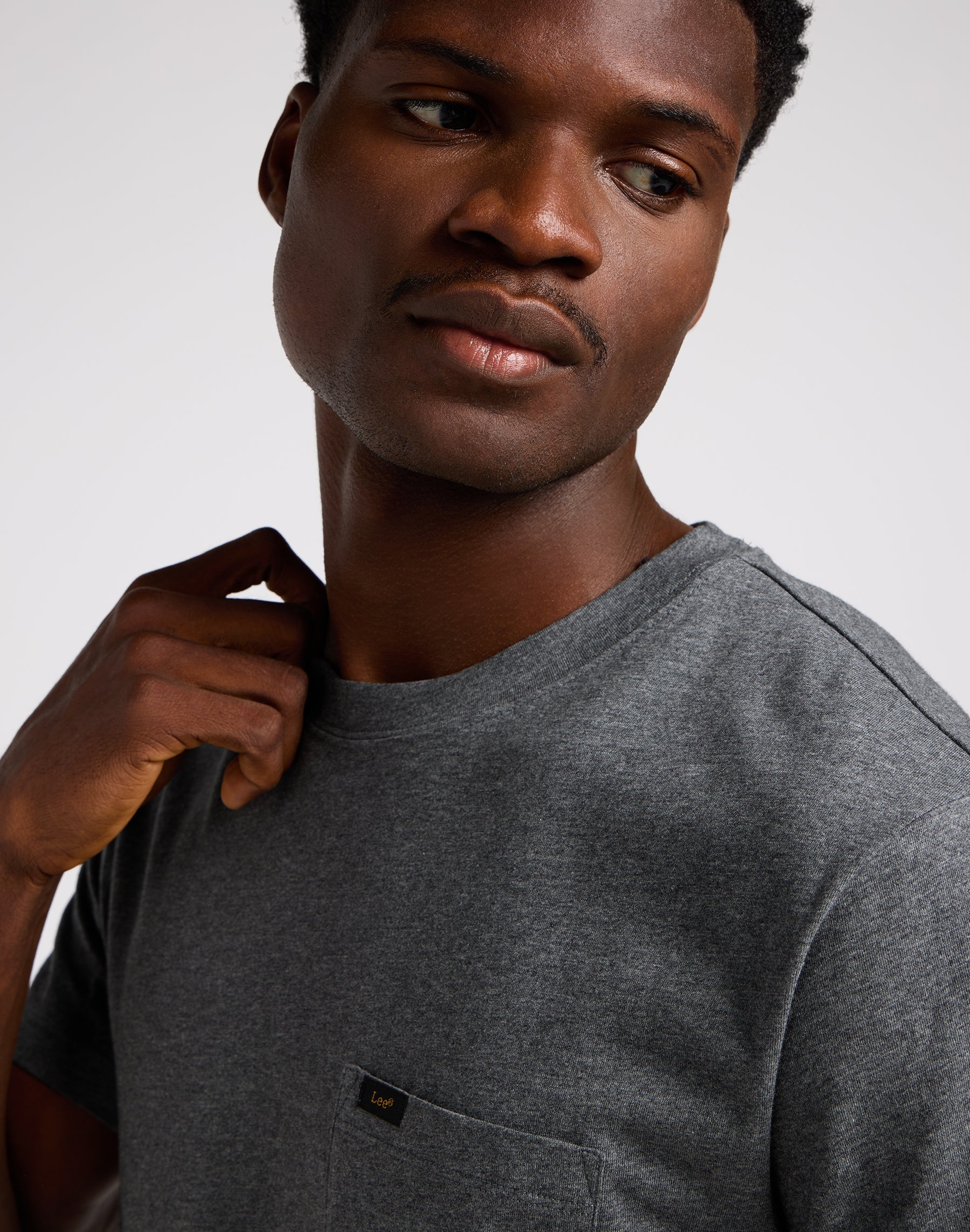 T-shirt Ultimate Pocket Tee in nero Lee