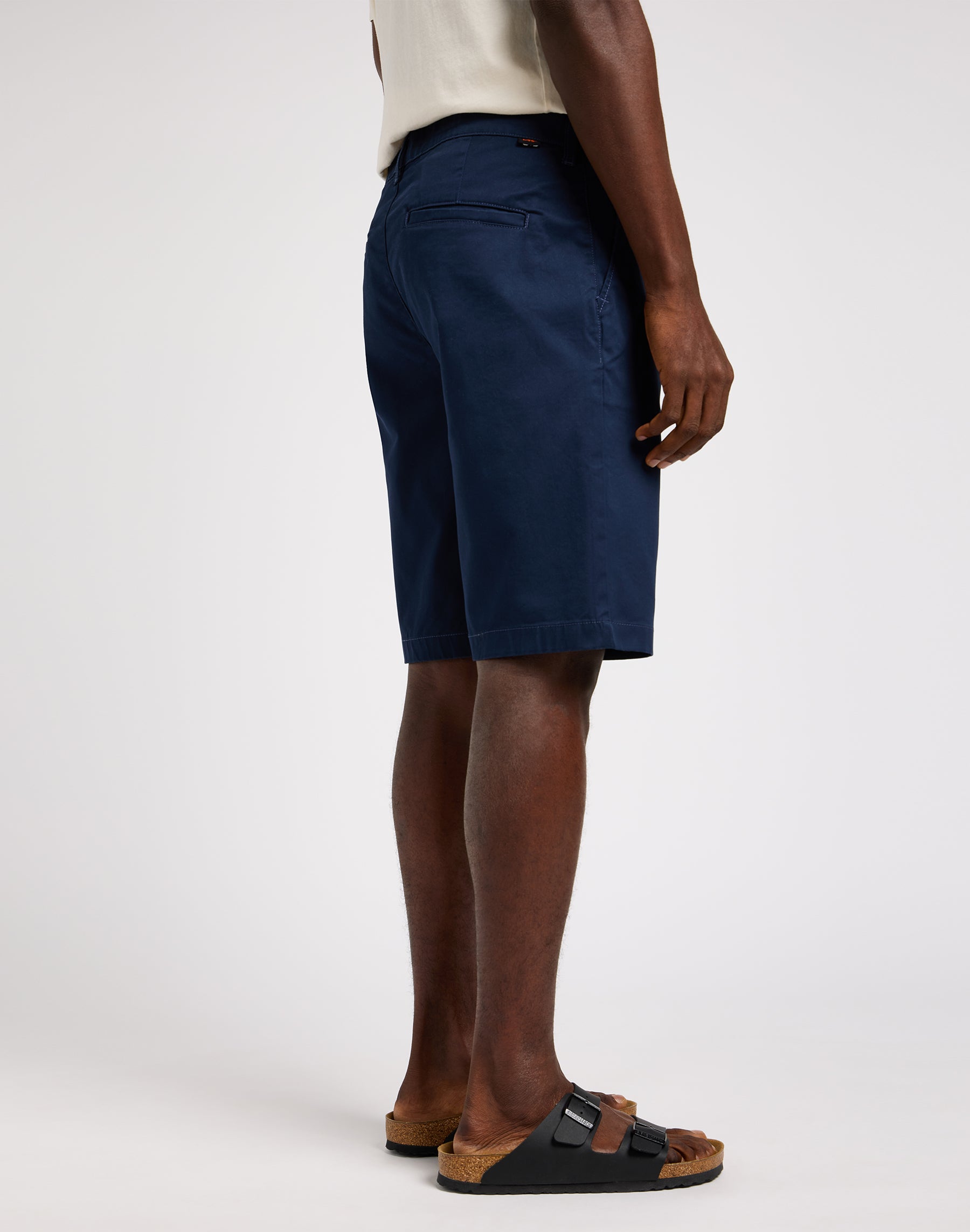 Pantaloncini chino regular in blu scuro Lee