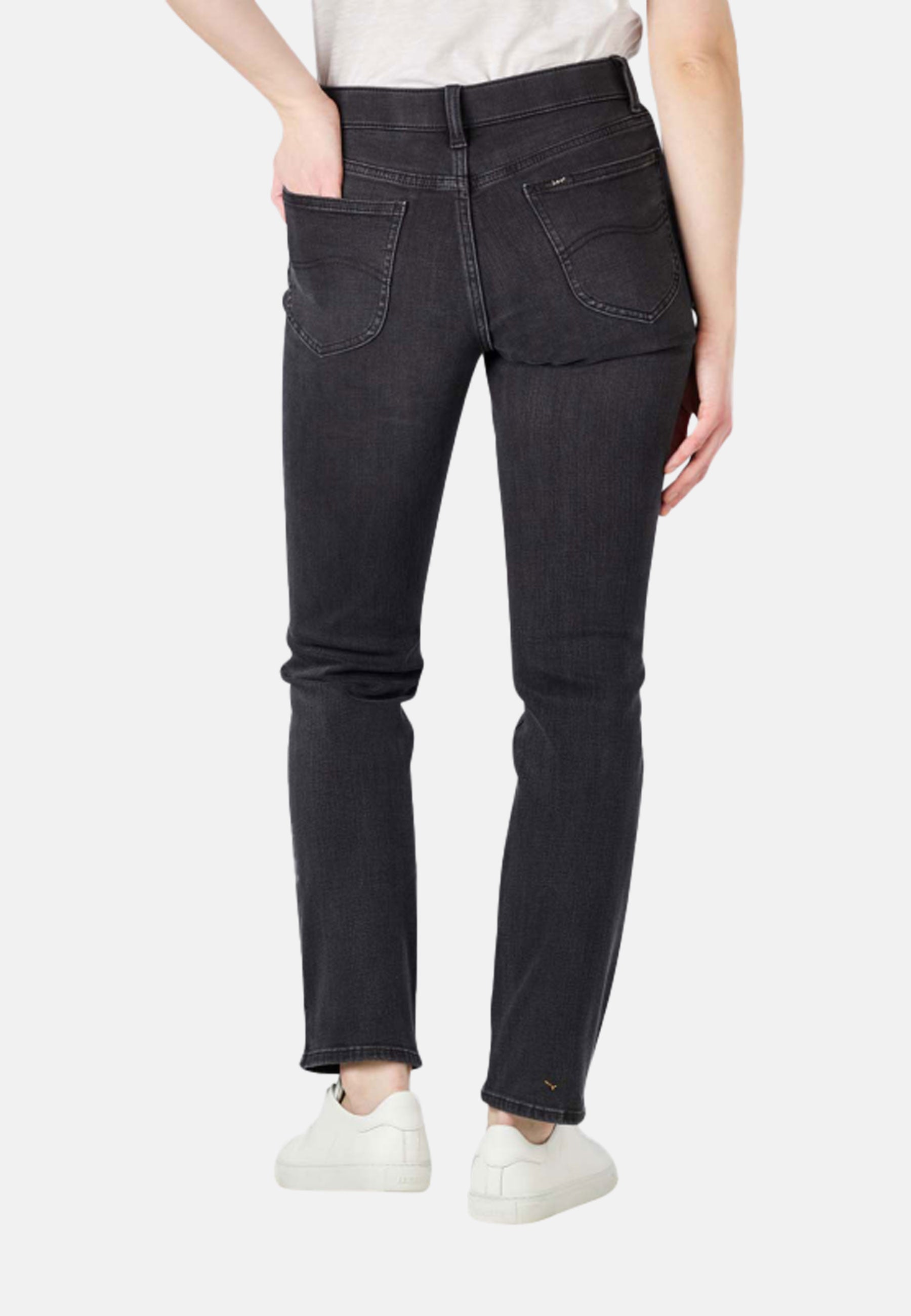 Jeans ULC Straight in Black Lee