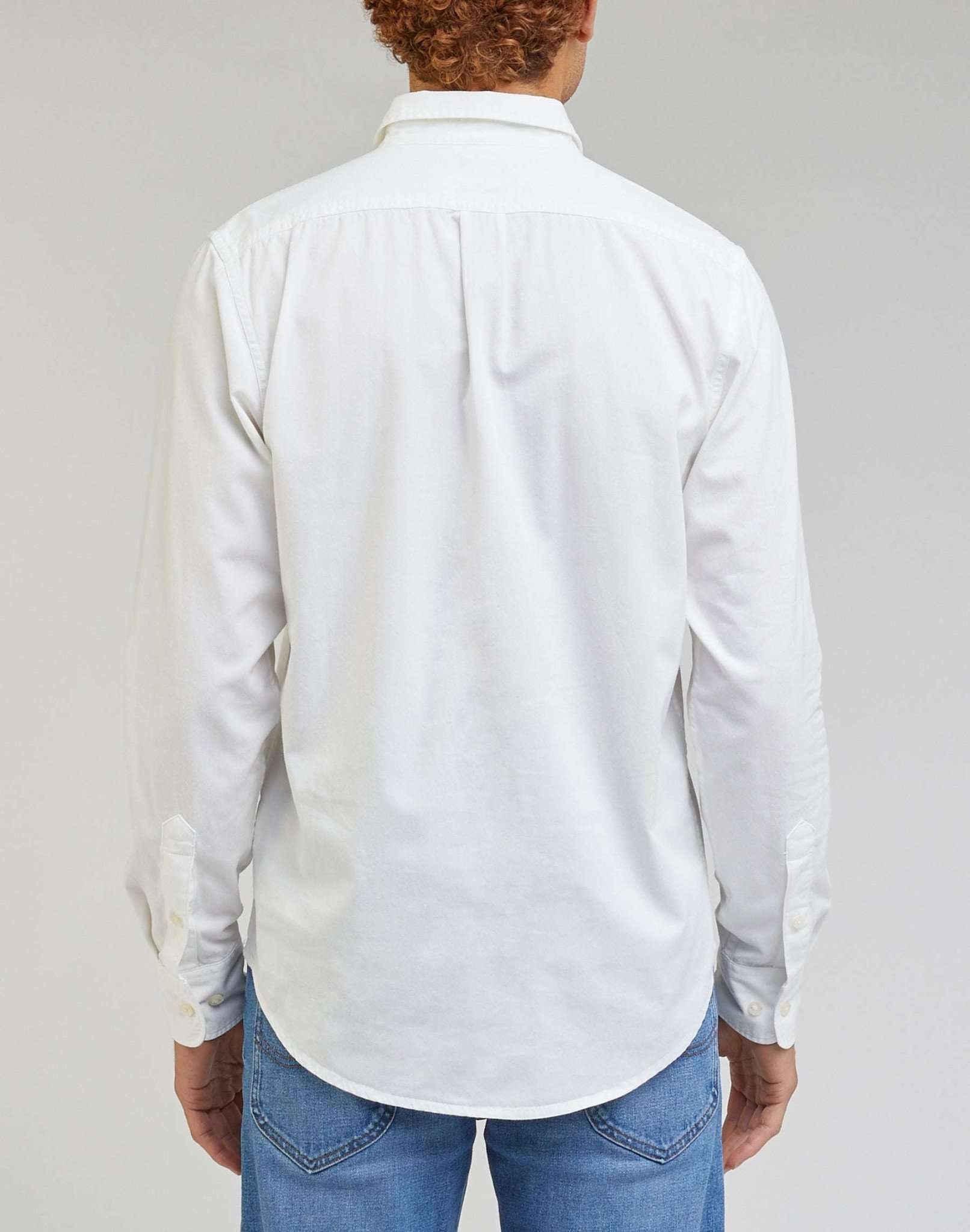 Camicia patch in camicie bianche brillanti Lee