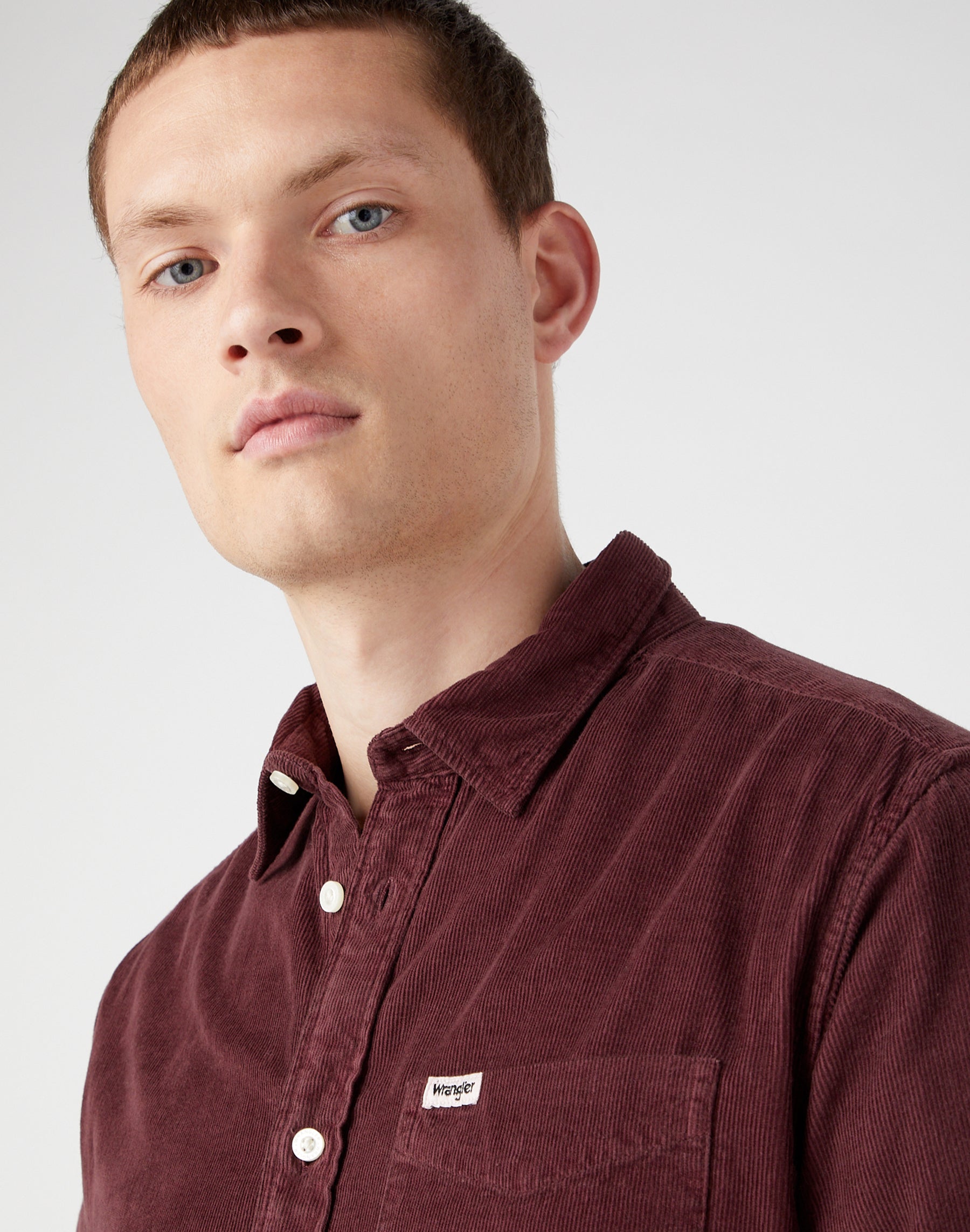 Camicia monotasche in Dahlia Camicie Wrangler