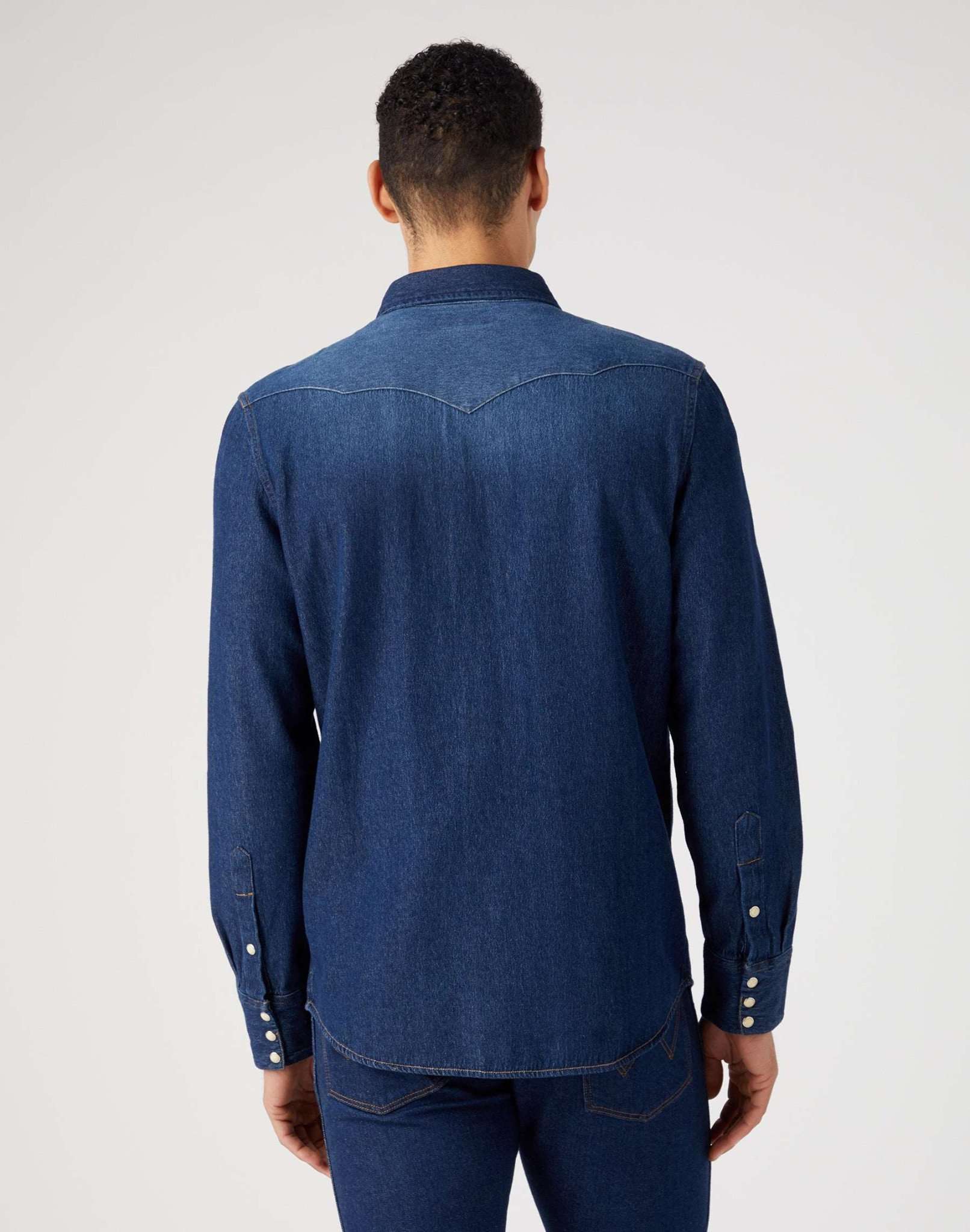 Camicia Icon 27MW in pietra scura Camicie Wrangler