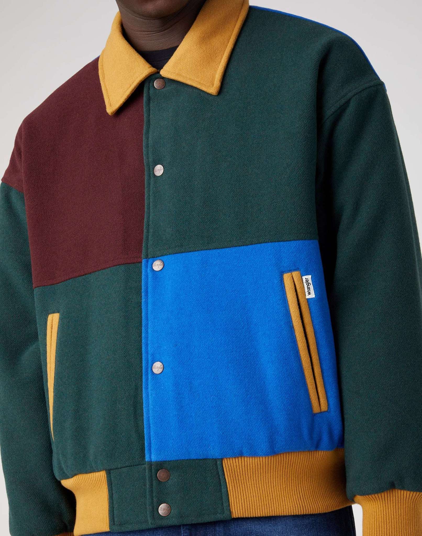 Giubbotto bomber in abete scuro Giacche Wrangler