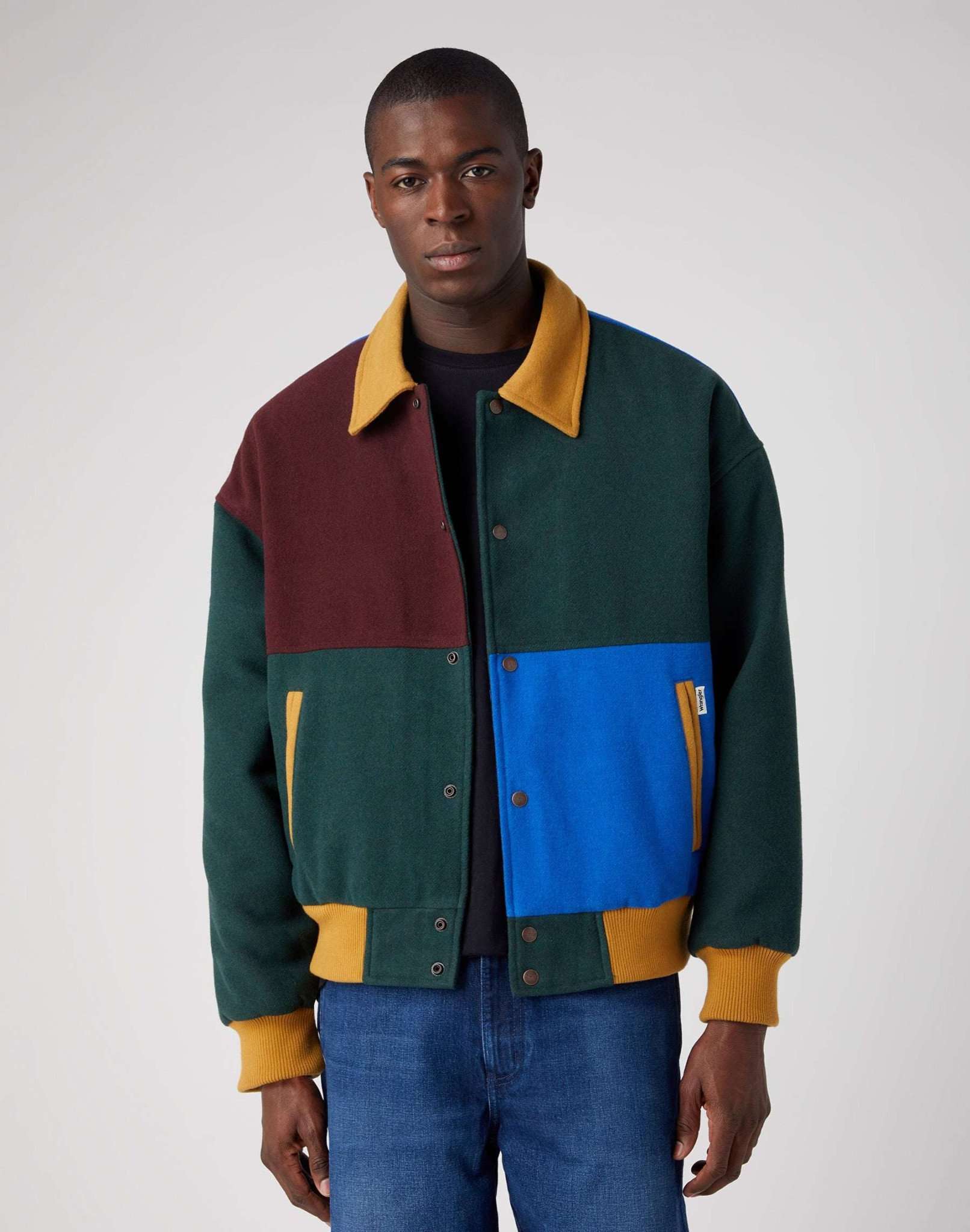 Giubbotto bomber in abete scuro Giacche Wrangler