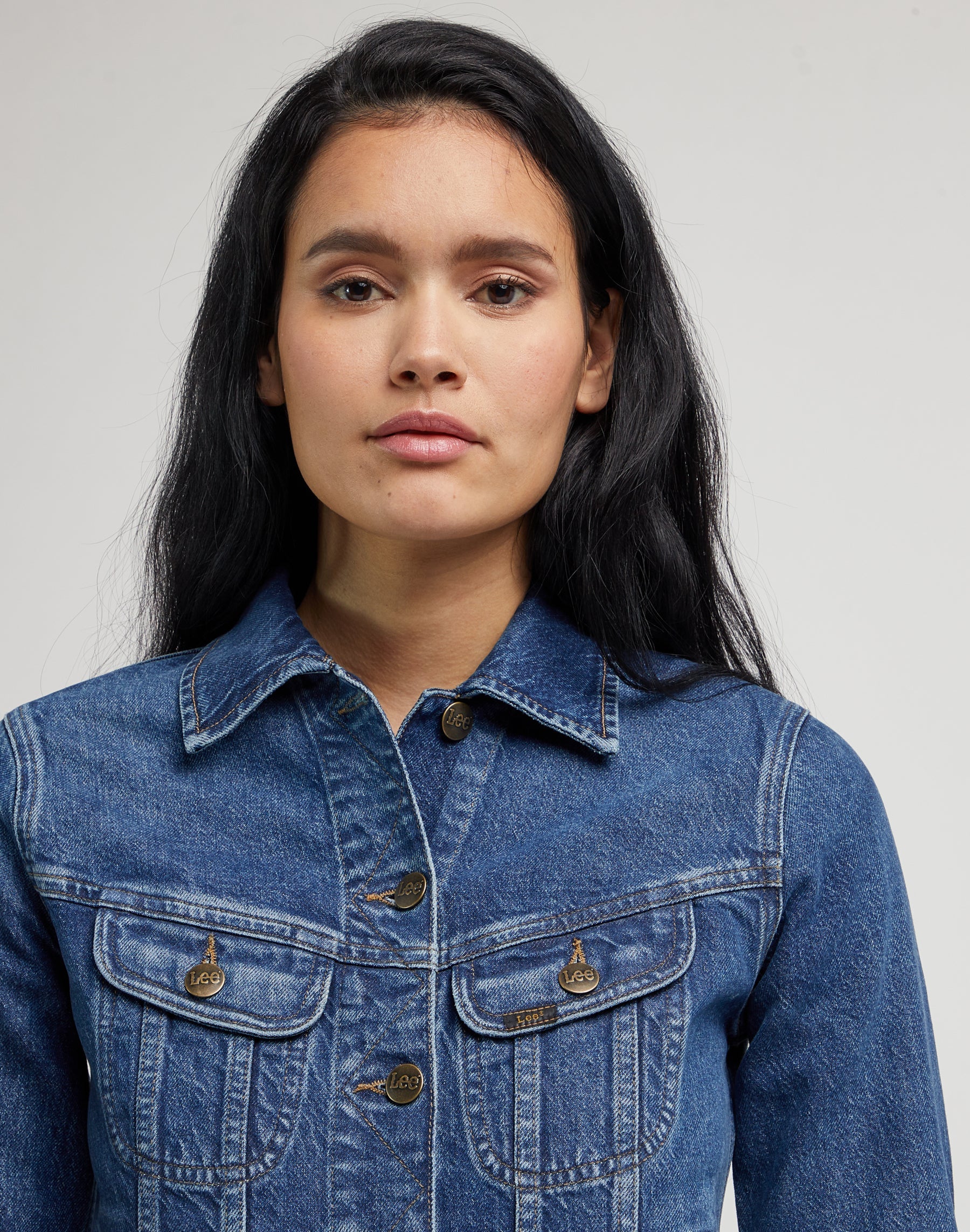 Giacca Rider in indaco classico Lee