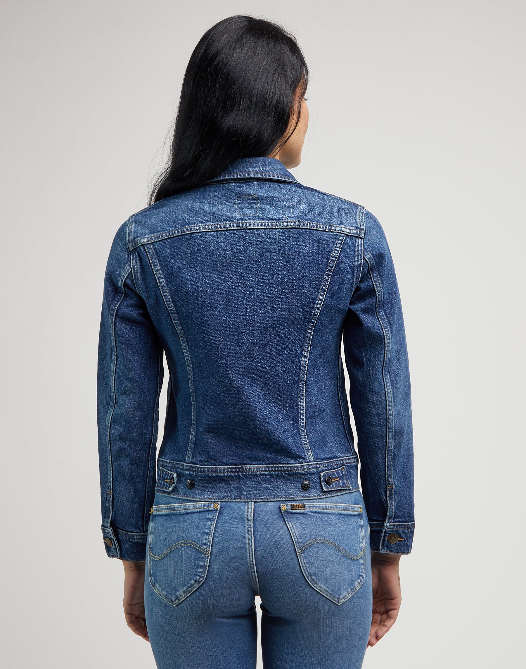 Giacca Rider in indaco classico Lee