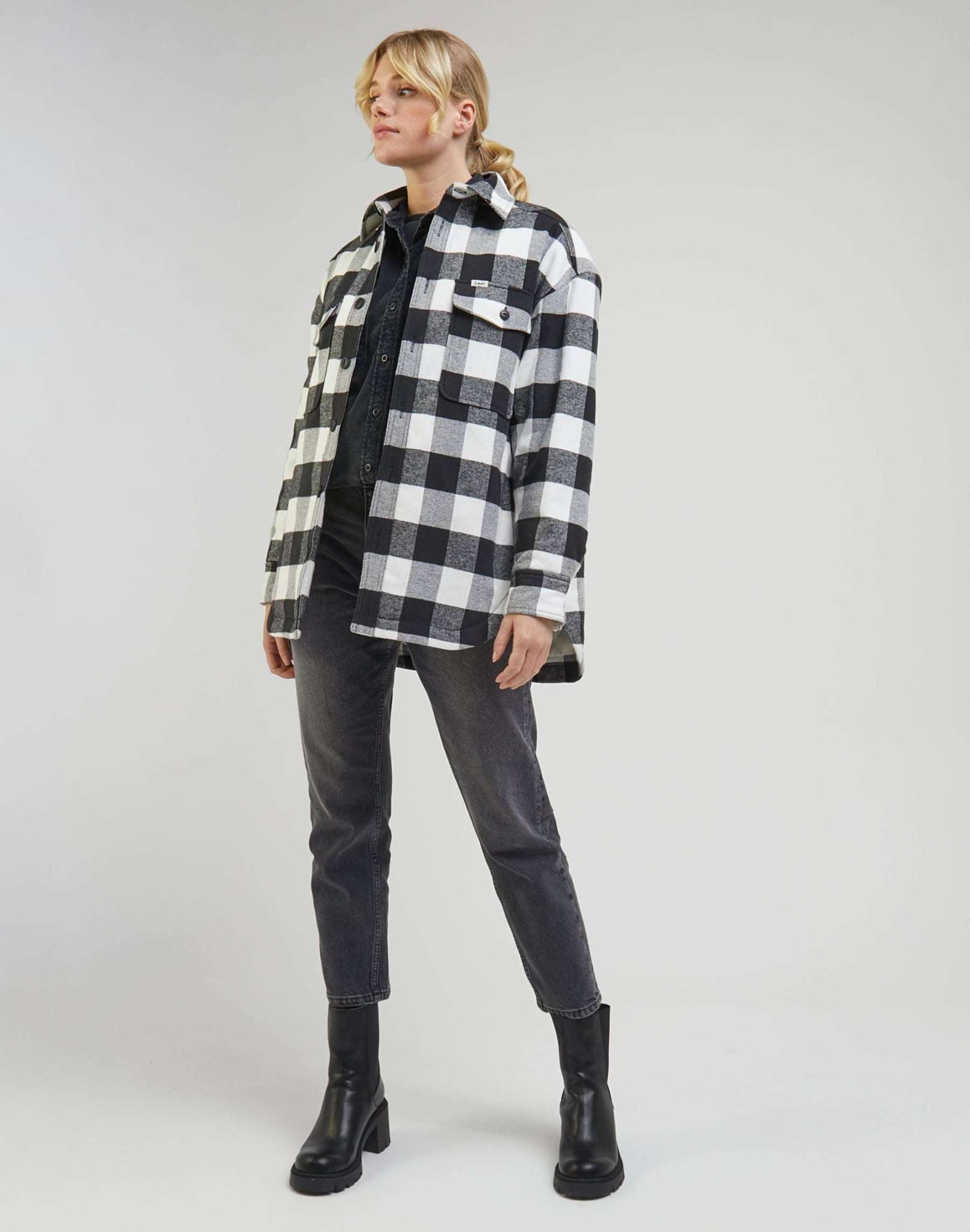 Rider Jeans in raffinato nero Lee