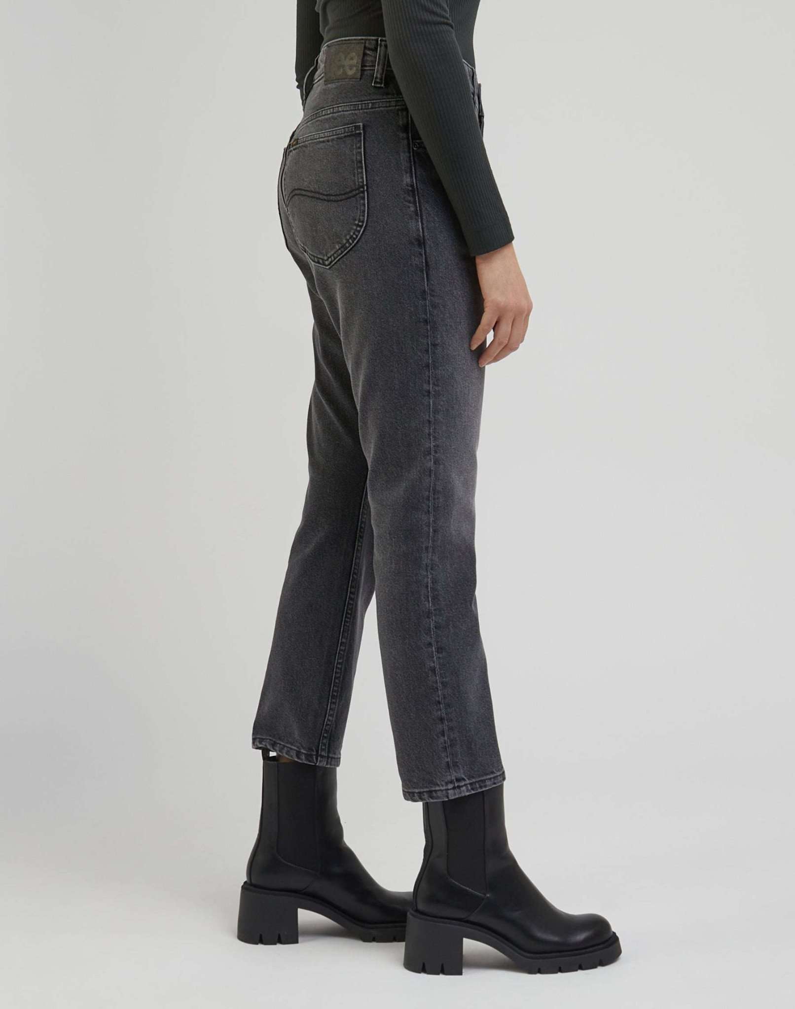 Rider Jeans in raffinato nero Lee