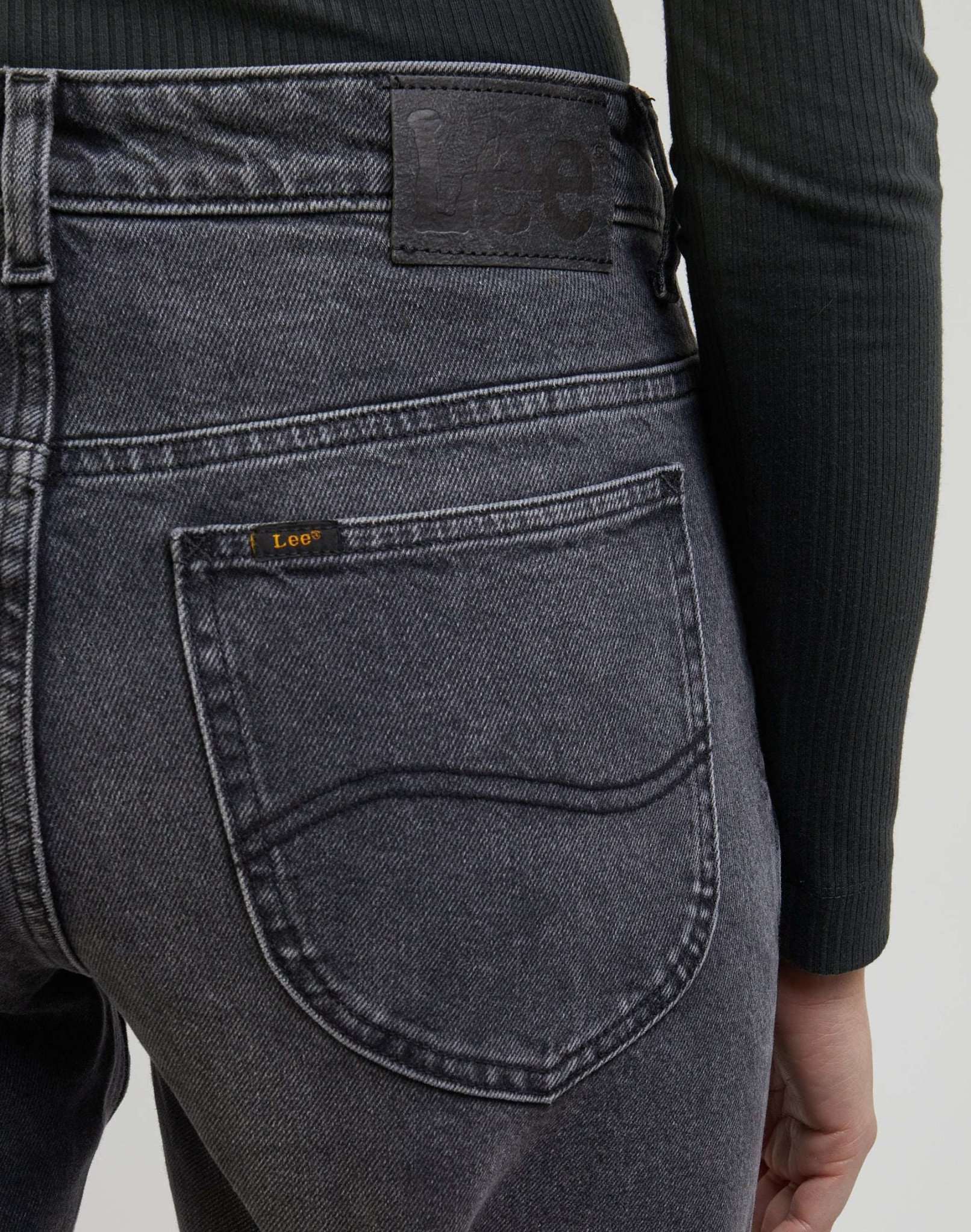 Rider Jeans in raffinato nero Lee
