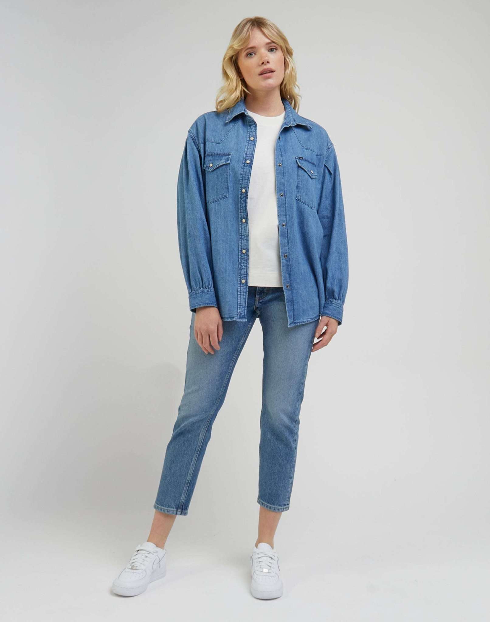 Jeans Rider in jeans medi moderni Lee