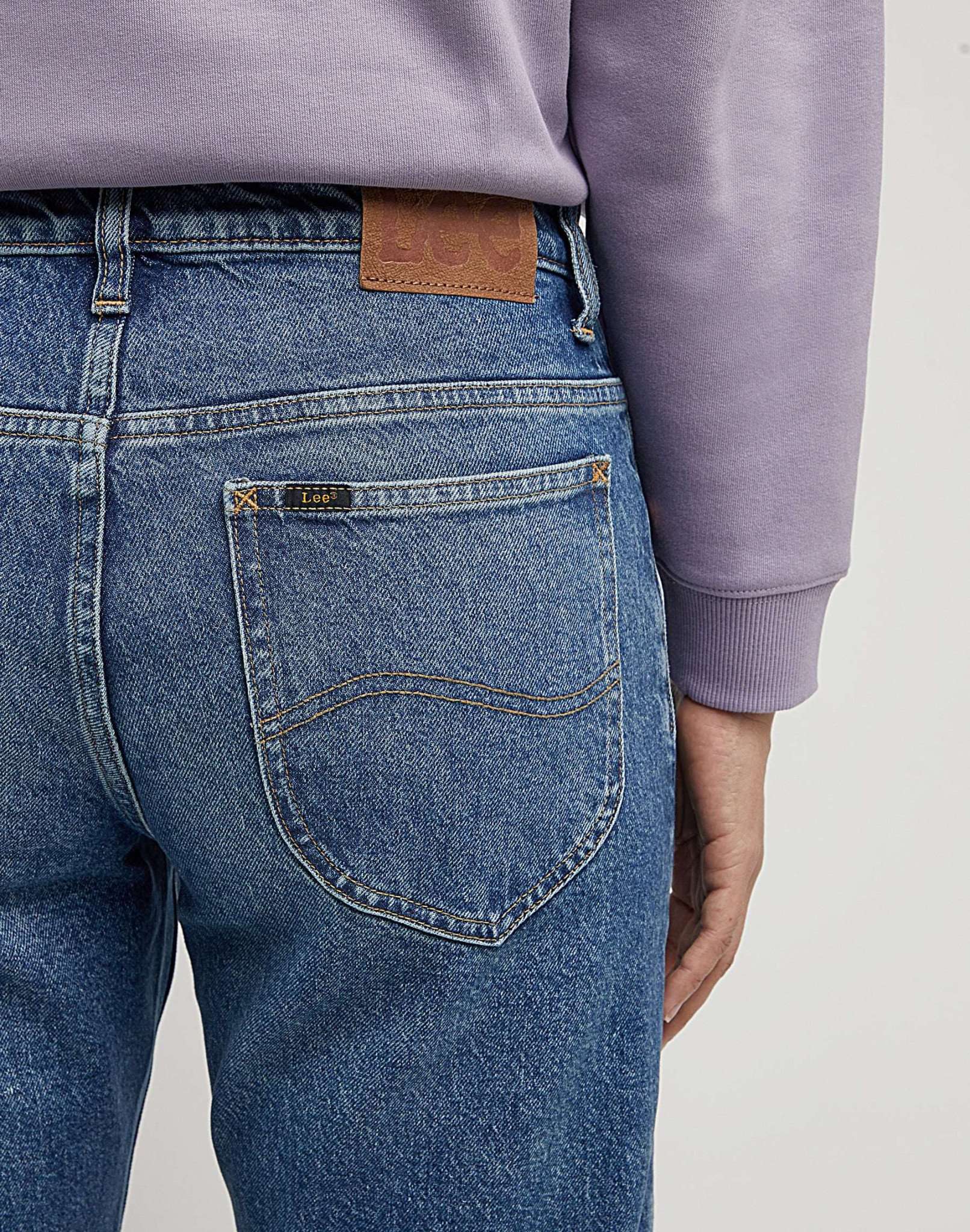 Jeans Rider Classic Straight in Indaco Classico Lee