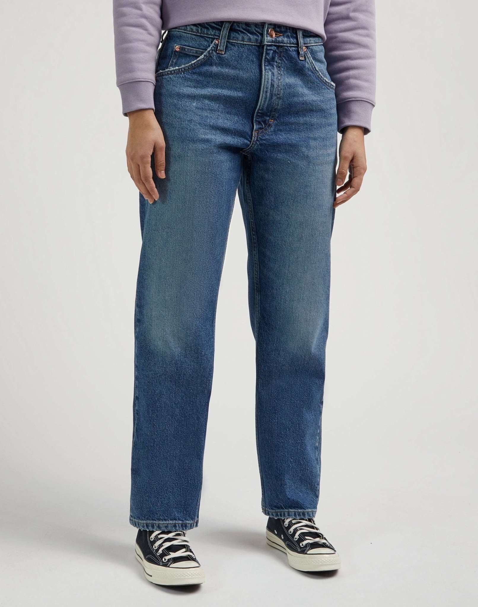 Jeans Rider Classic Straight in Indaco Classico Lee