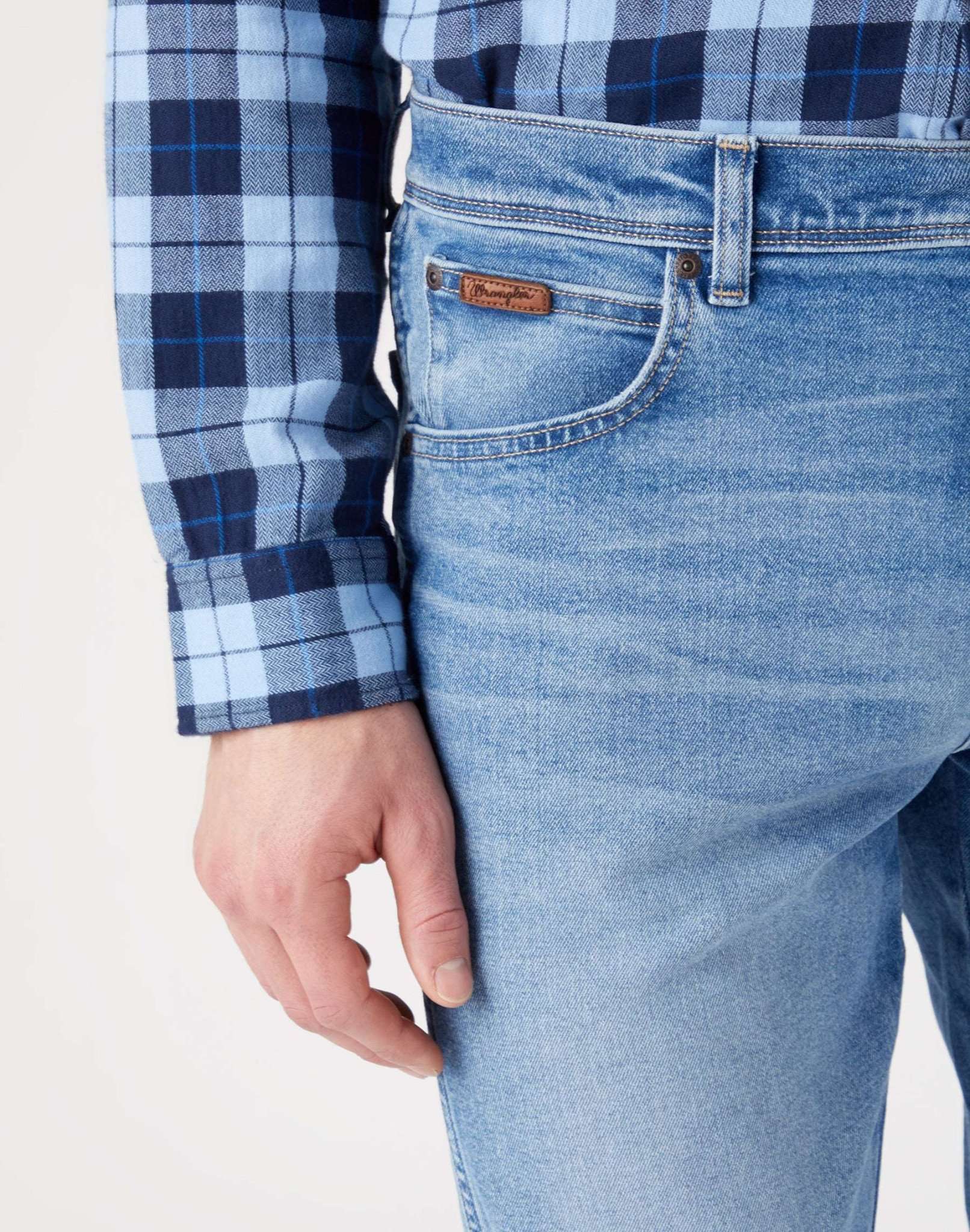 Jeans Texas Slim in Blue Moon Wrangler