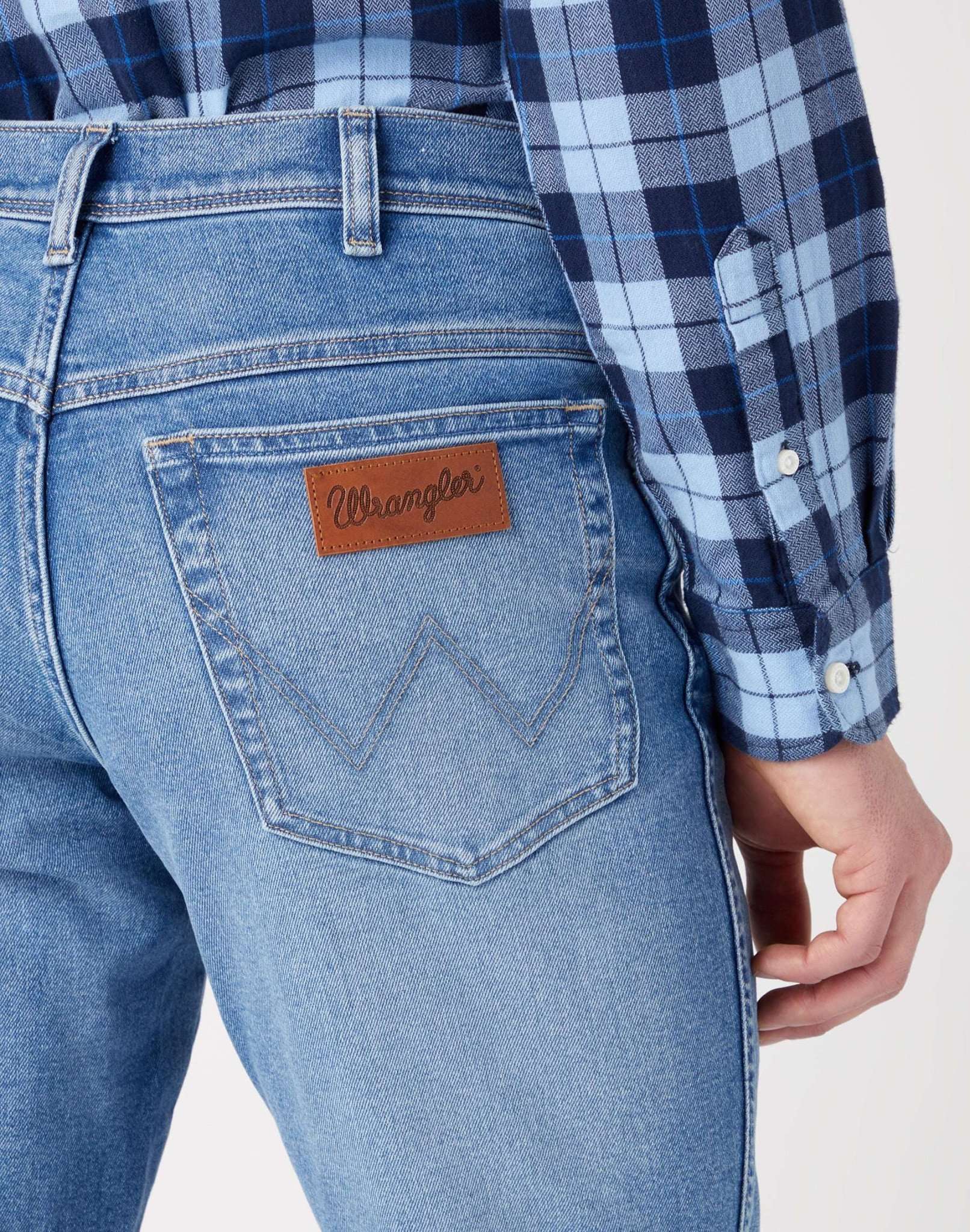 Jeans Texas Slim in Blue Moon Wrangler