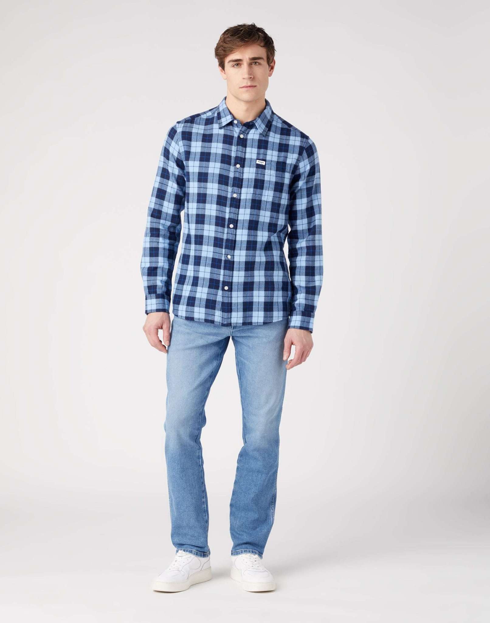 Jeans Texas Slim in Blue Moon Wrangler