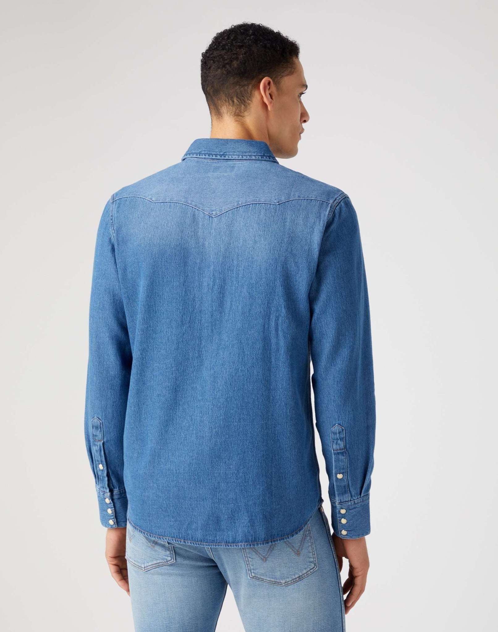 Camicia Icon 27MW in Icon Mid Stone Camicie Wrangler