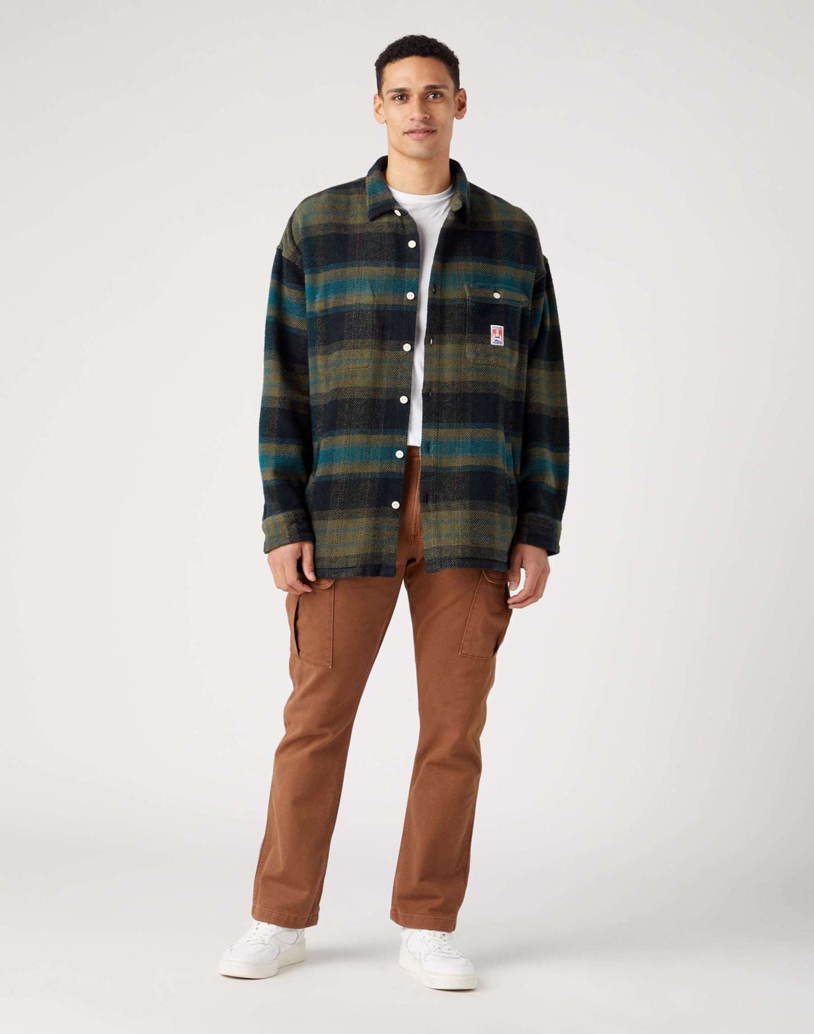 Pantaloni Casey Jones Cargo in Bison Wrangler