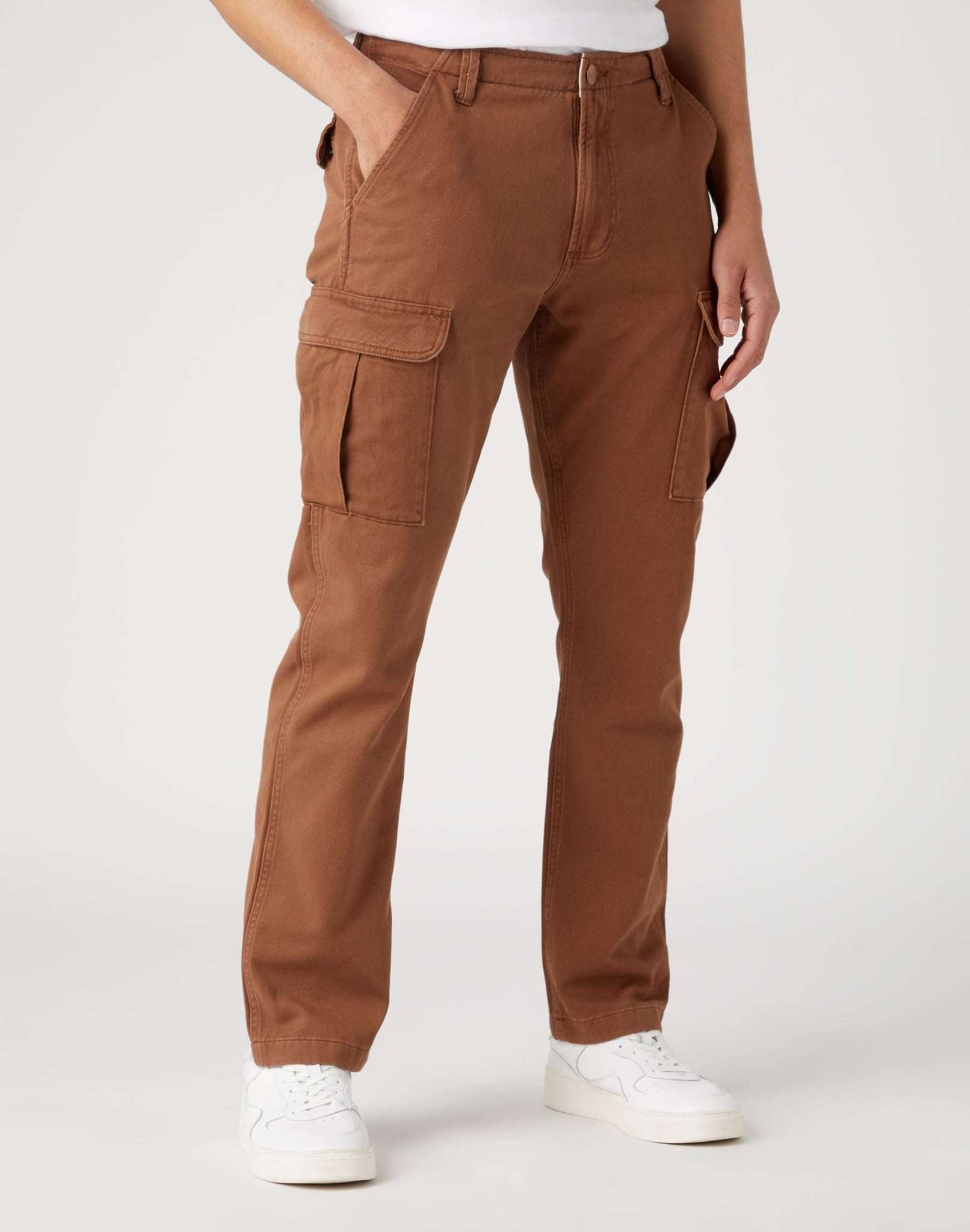 Pantaloni Casey Jones Cargo in Bison Wrangler