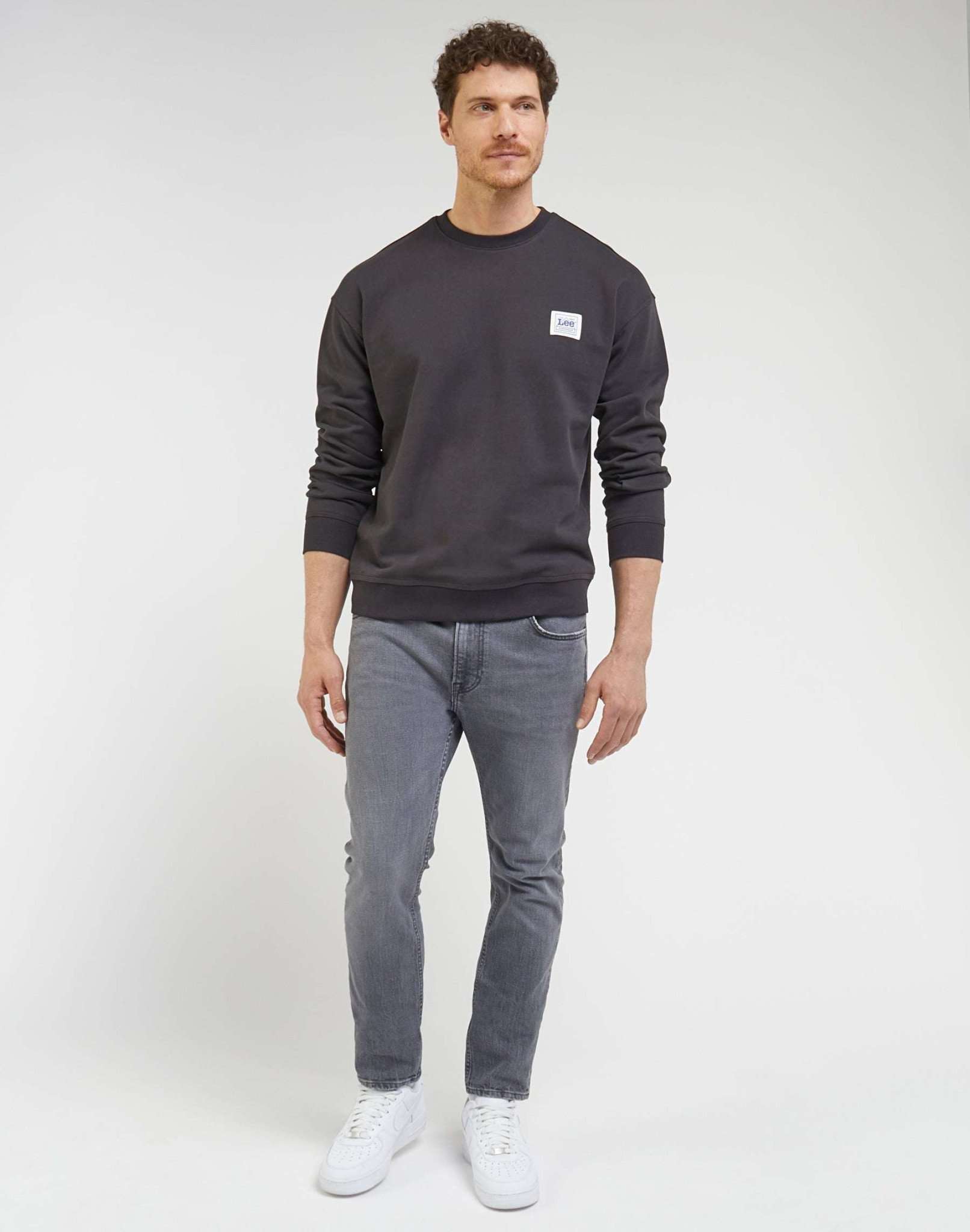 Cavaliere in jeans color ardesia Lee
