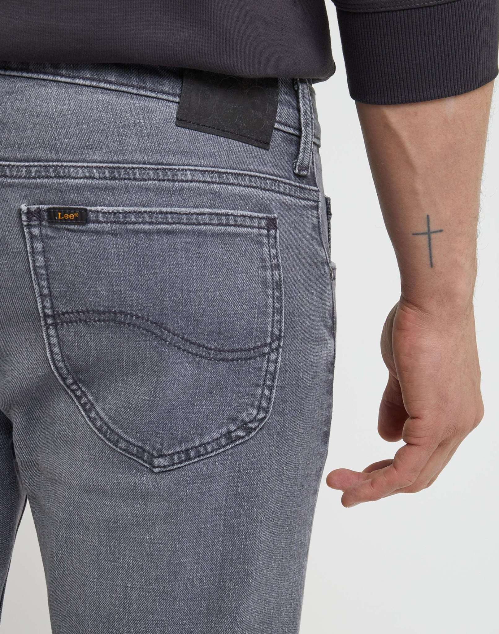 Cavaliere in jeans color ardesia Lee