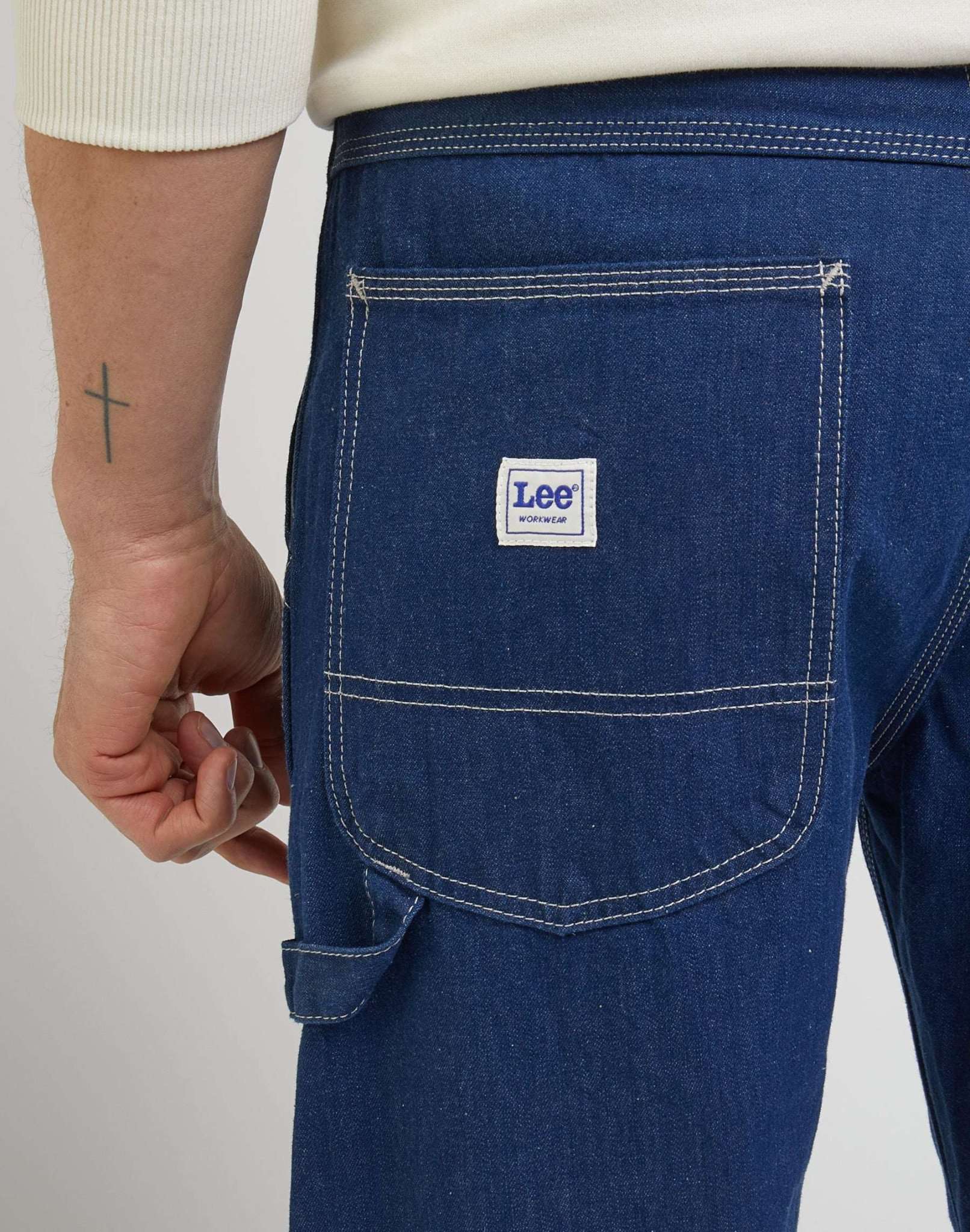 Carpenter Relax in Jeans Risciacquati Lee
