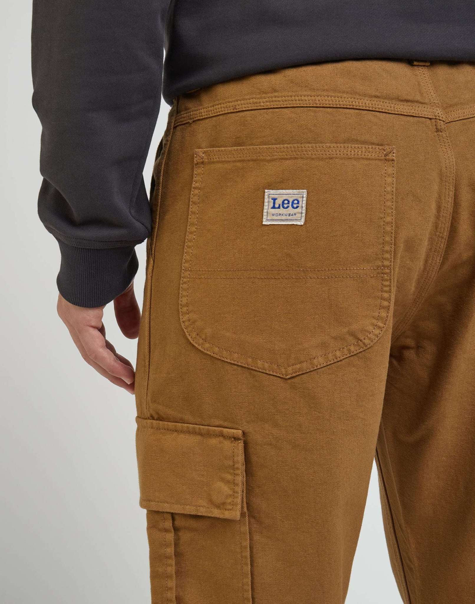 Pantaloni Cargo in Tumbleweed Lee