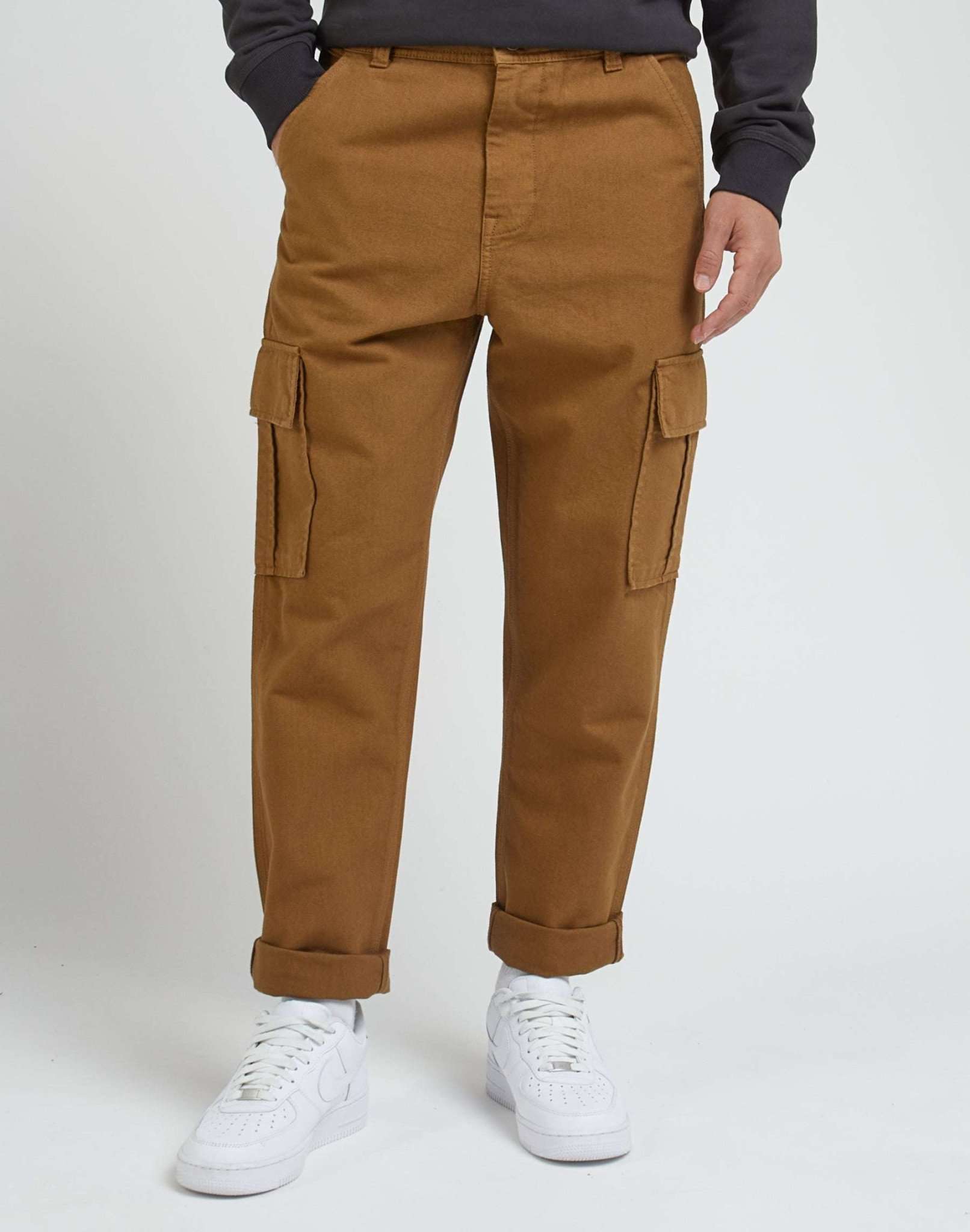 Pantaloni Cargo in Tumbleweed Lee