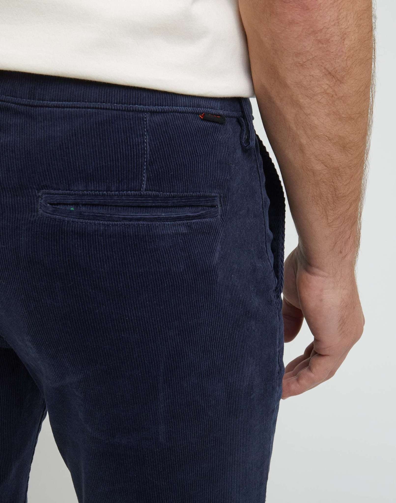 Pantaloni Slim Chino in velluto a coste Sky Captain Lee