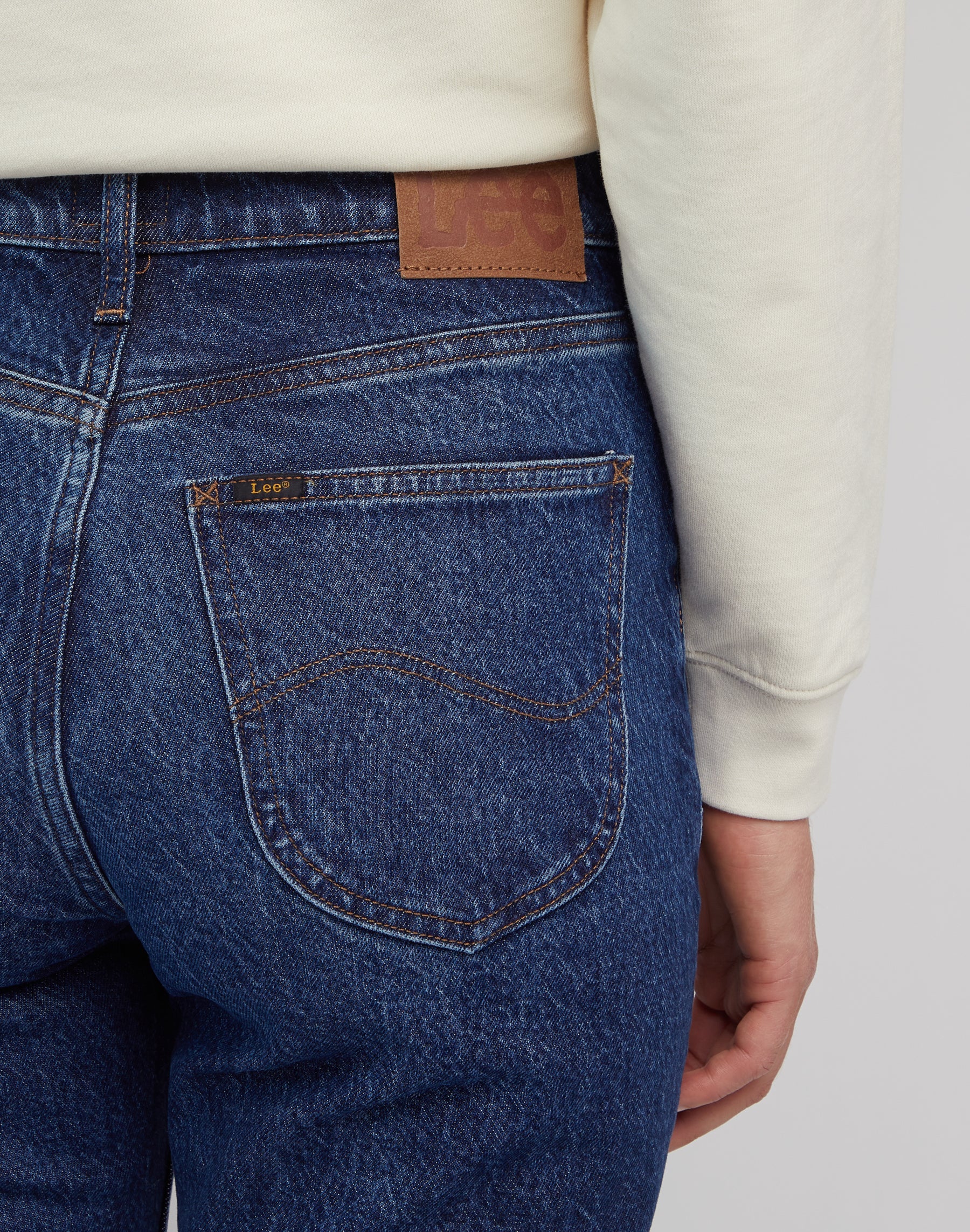 Carol in jeans Dark Humour Lee