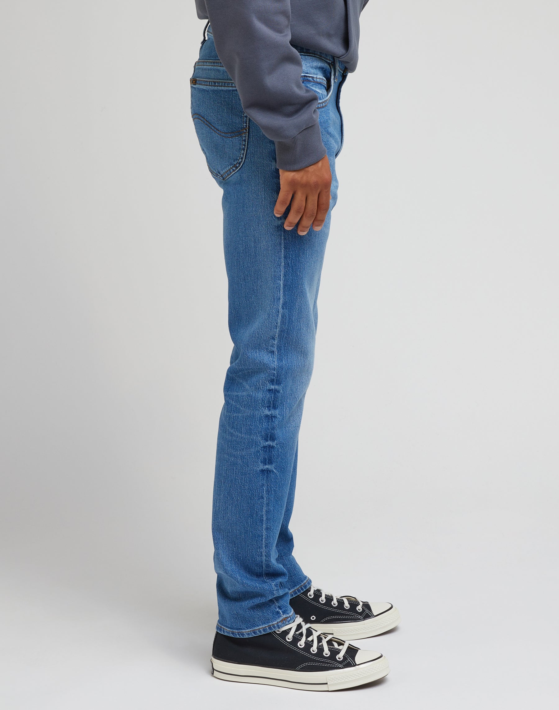Rider in jeans vintage indaco Lee