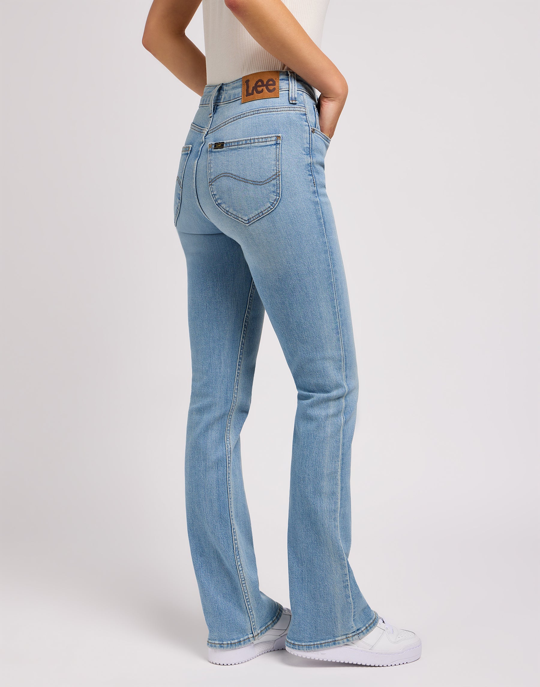Breese Boot in jeans Flashes Of Light Lee