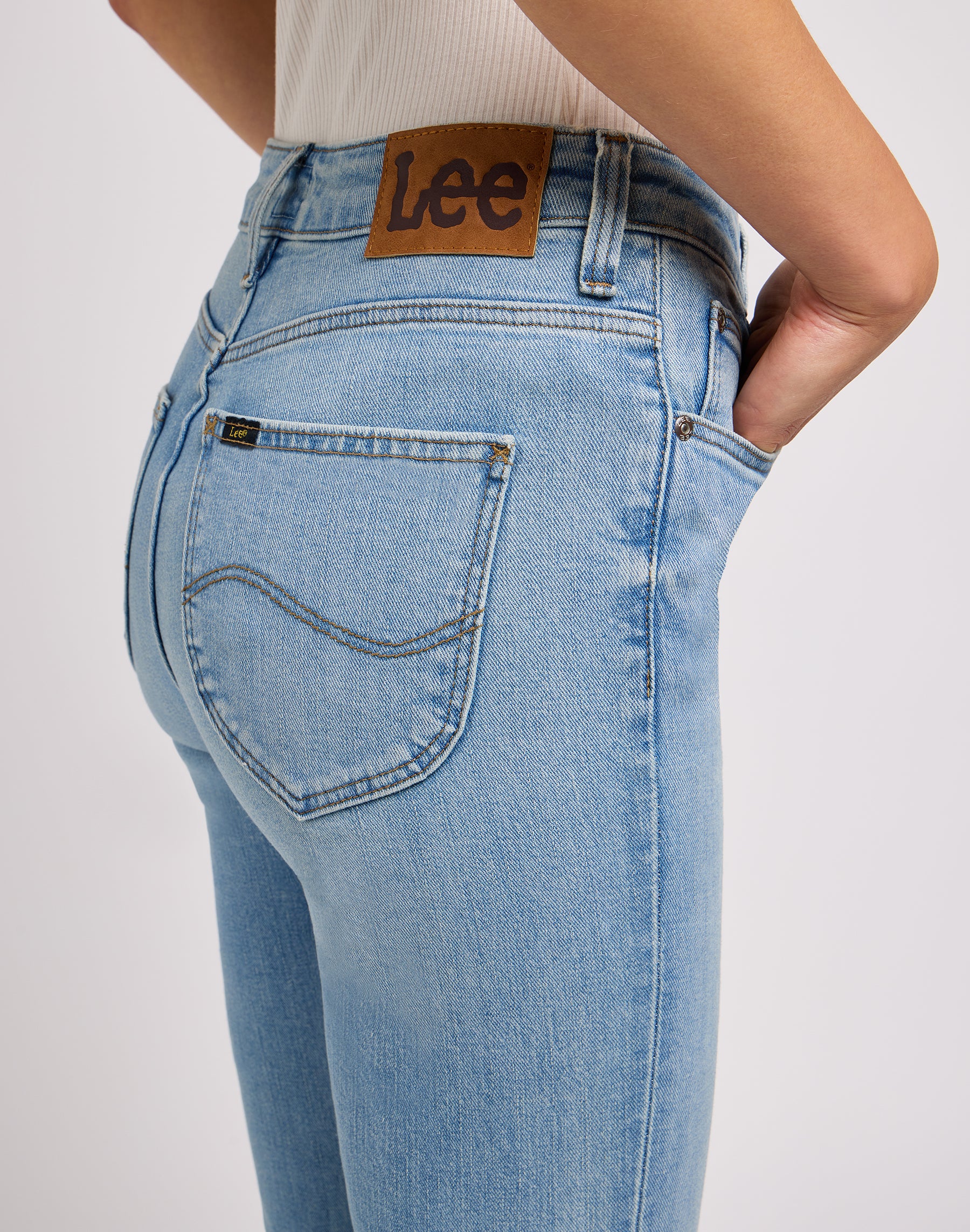 Breese Boot in jeans Flashes Of Light Lee