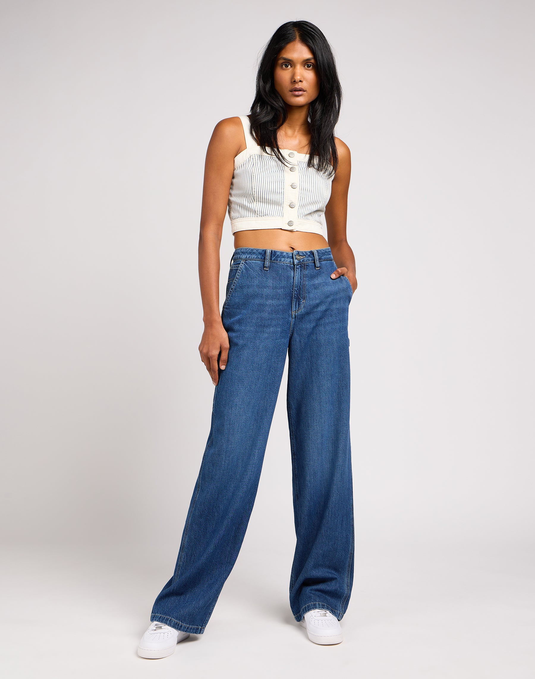 Falegname sciolto in Jeans Regole di Saggezza Lee
