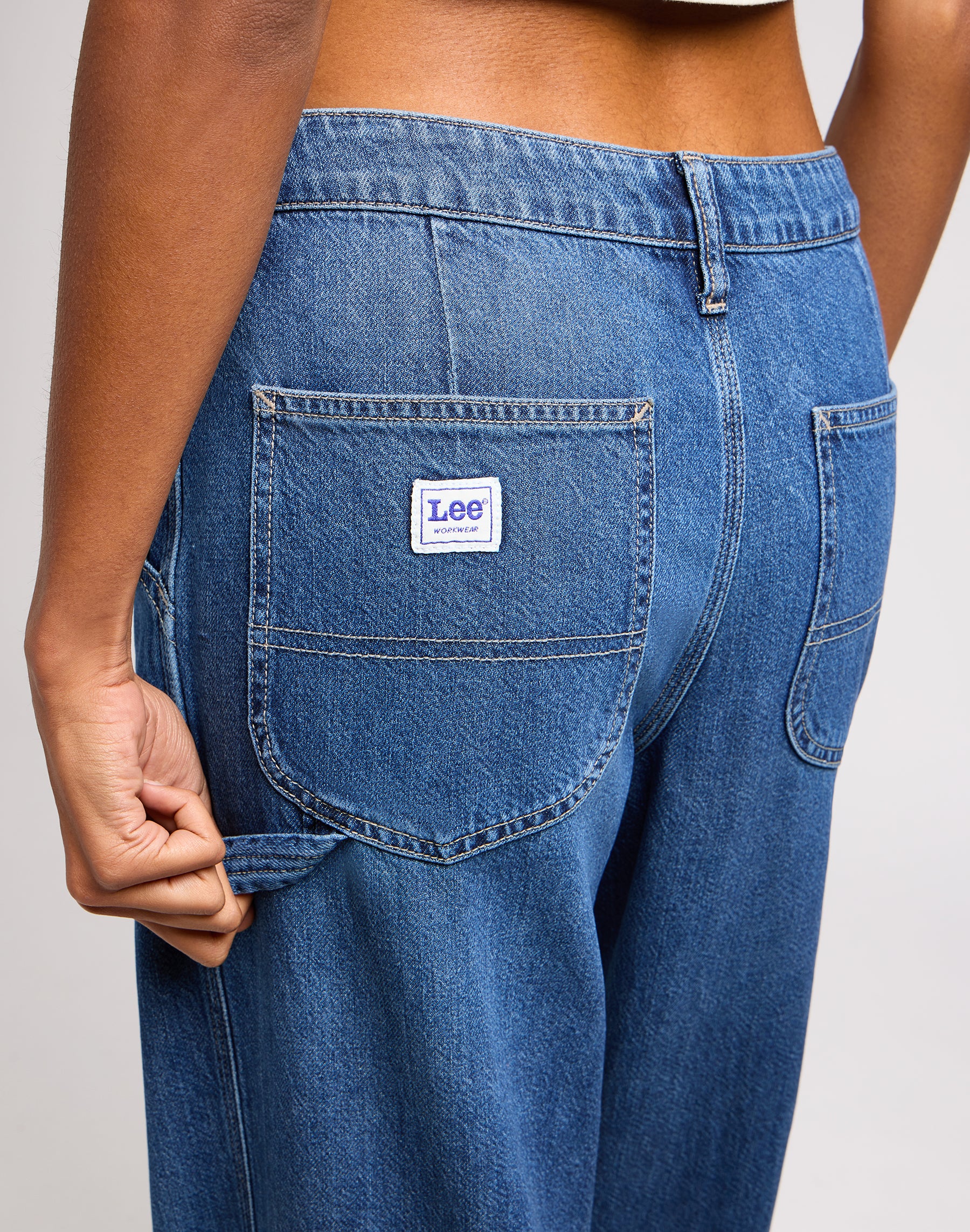 Falegname sciolto in Jeans Regole di Saggezza Lee