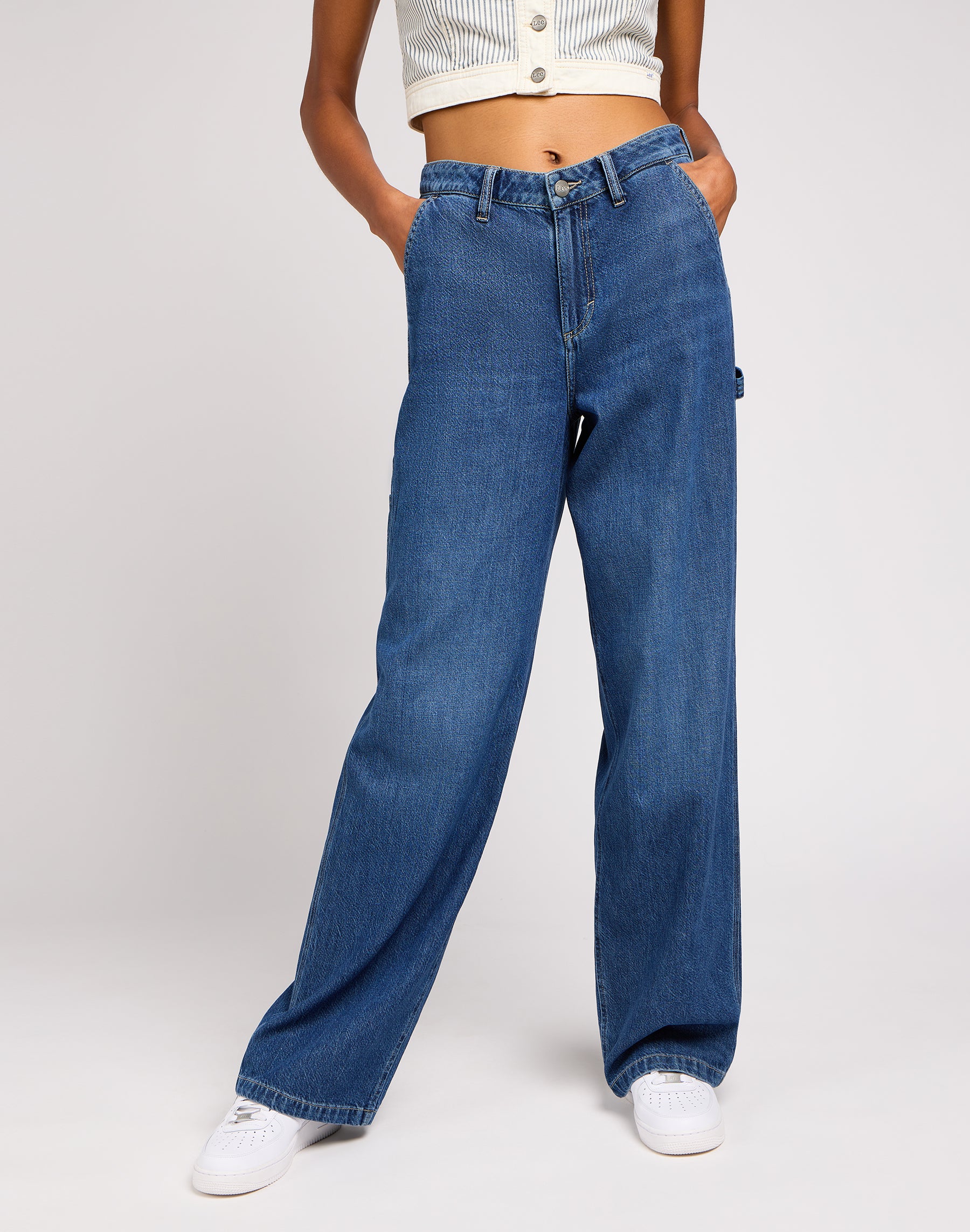 Falegname sciolto in Jeans Regole di Saggezza Lee