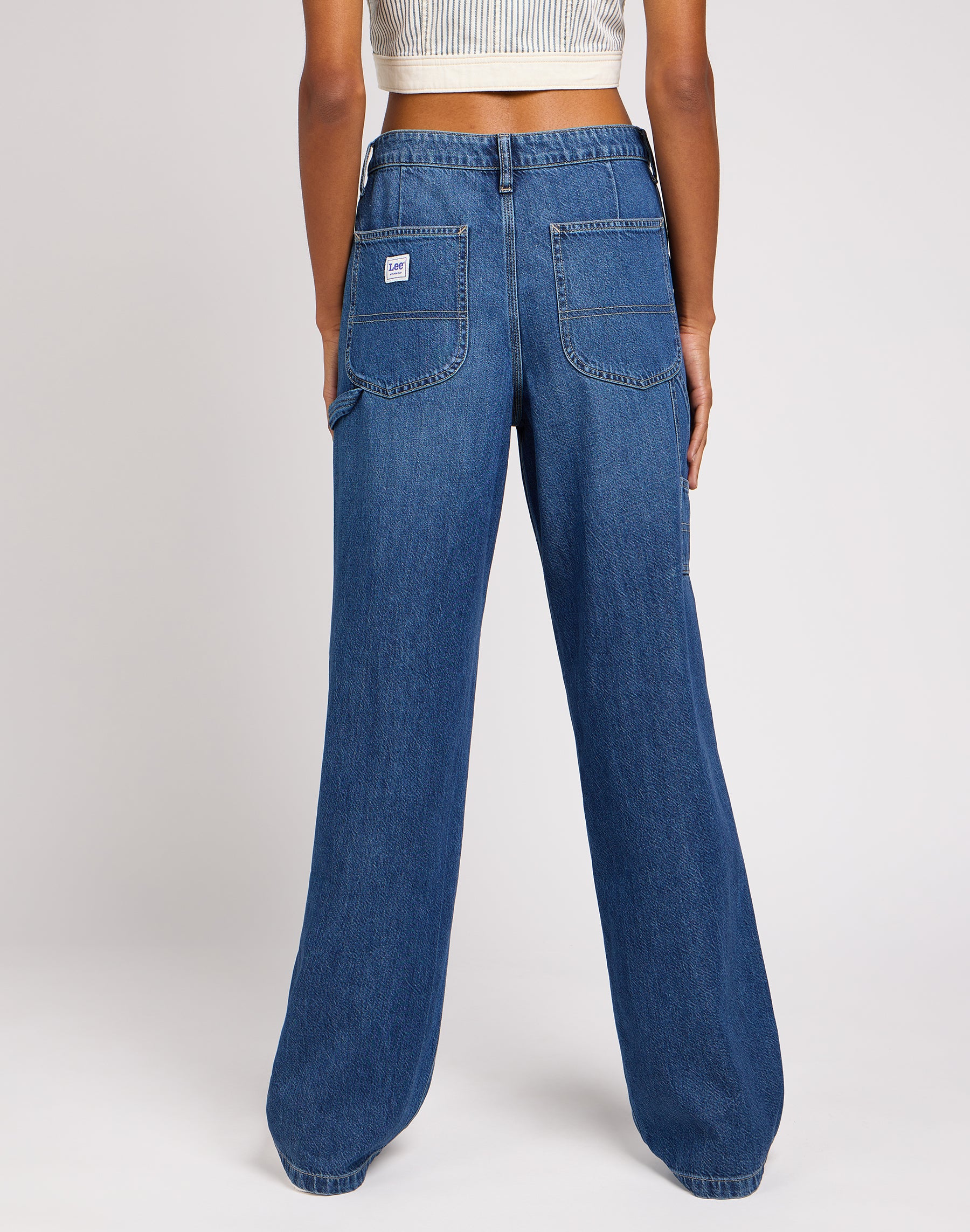 Falegname sciolto in Jeans Regole di Saggezza Lee