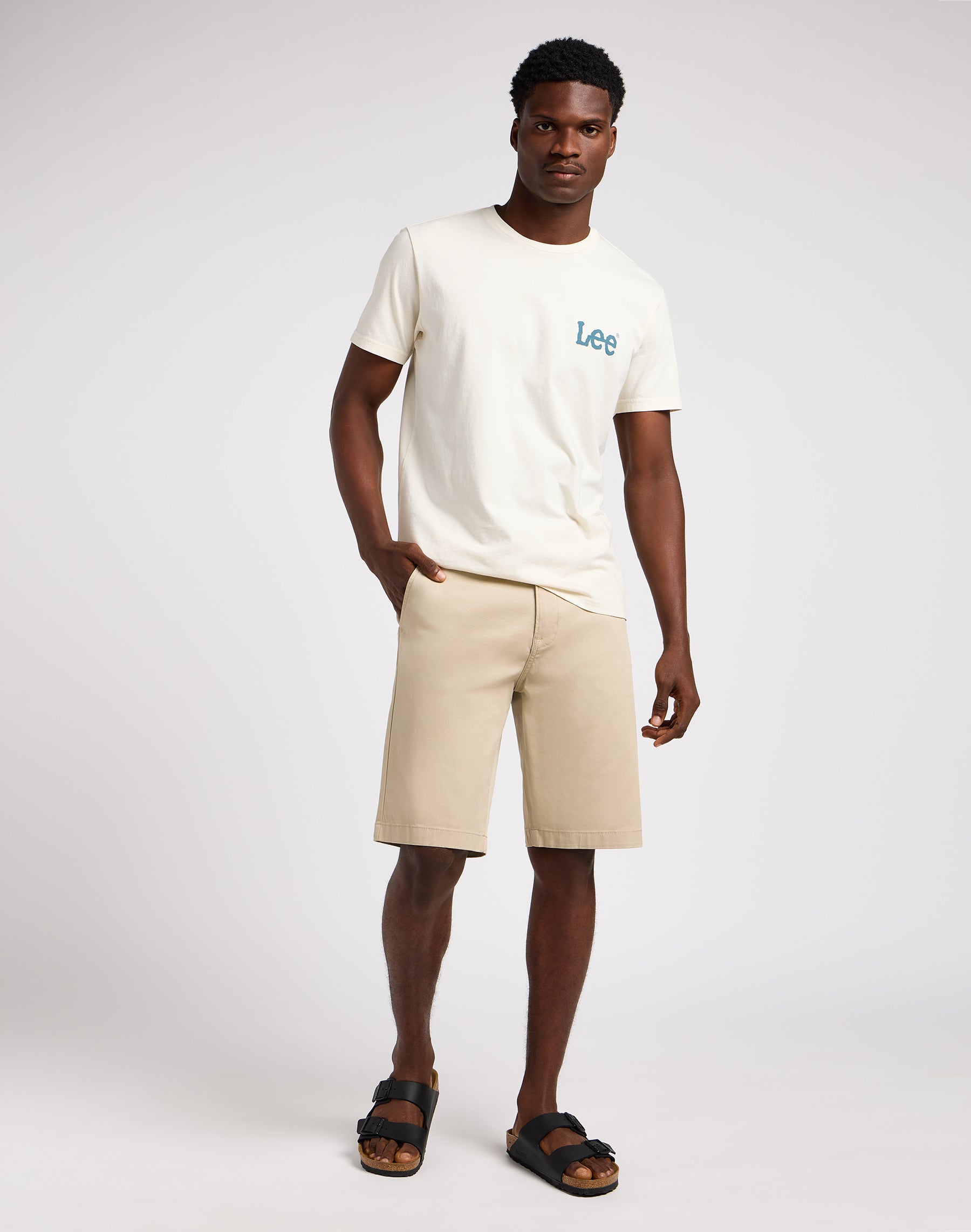 Pantaloncini Chino regolari in pietra Chinoshorts Lee