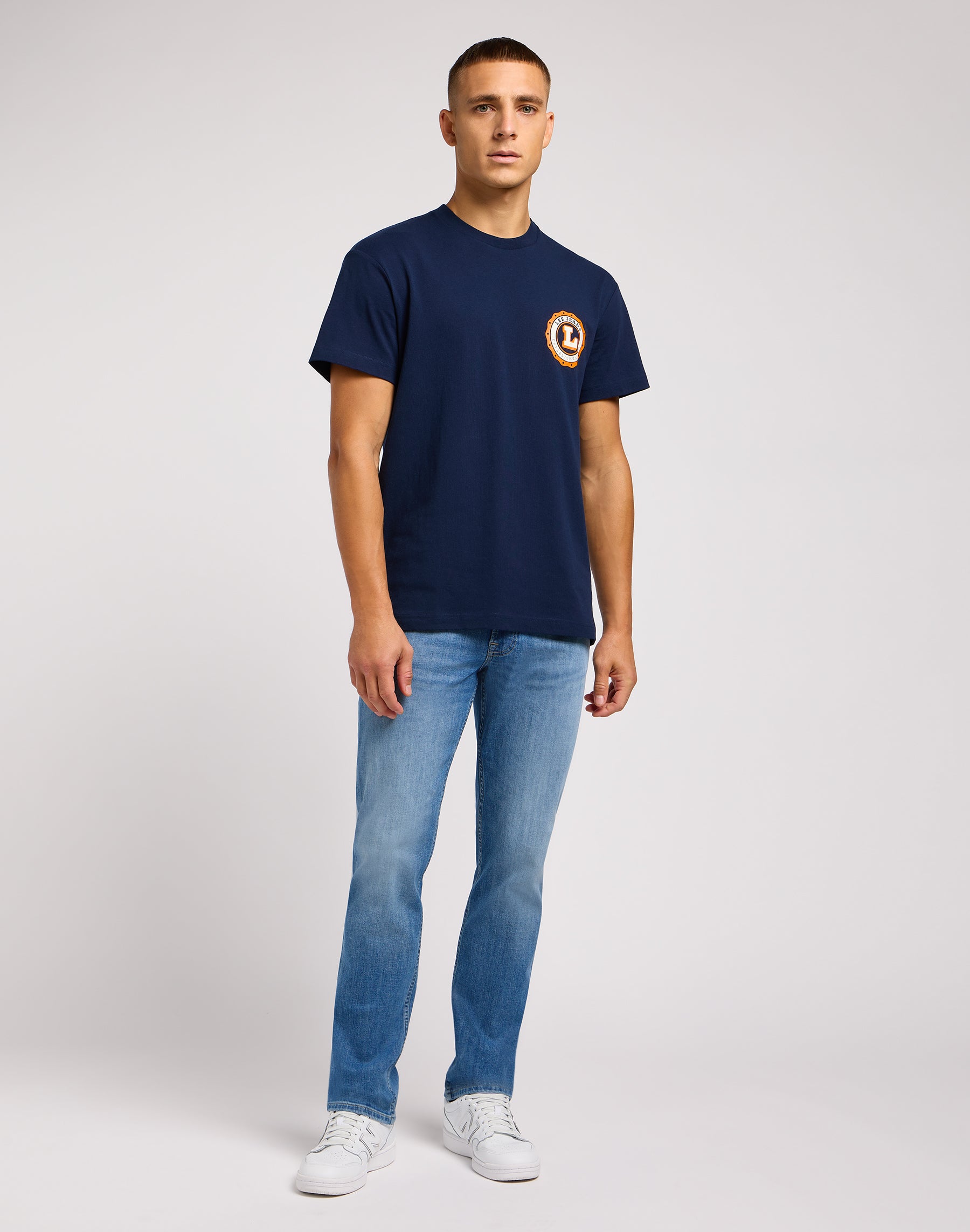 Jeans Brooklyn Straight in Williamsburg Lee