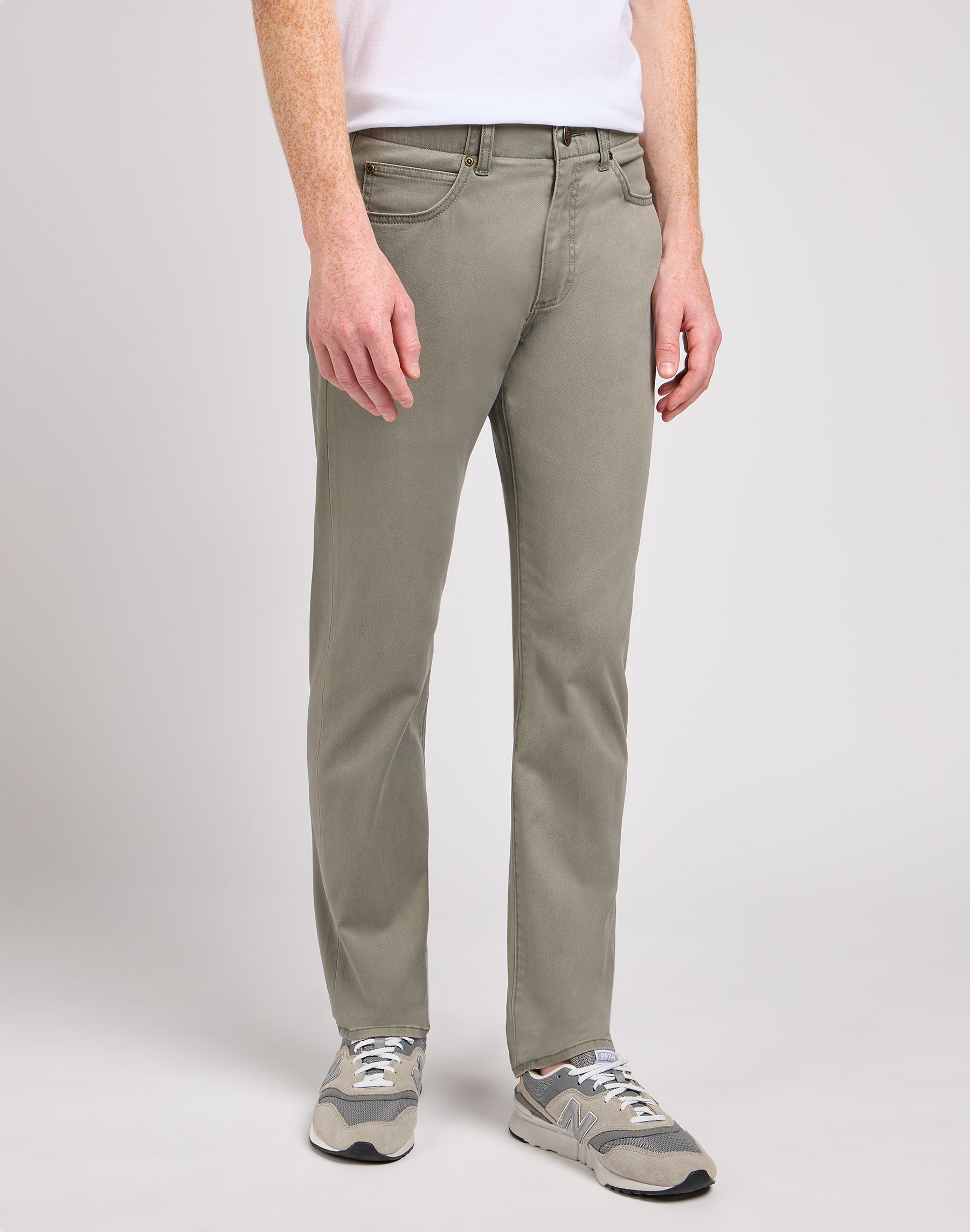 Pantaloni slim fit MVP in Olive Grove Lee