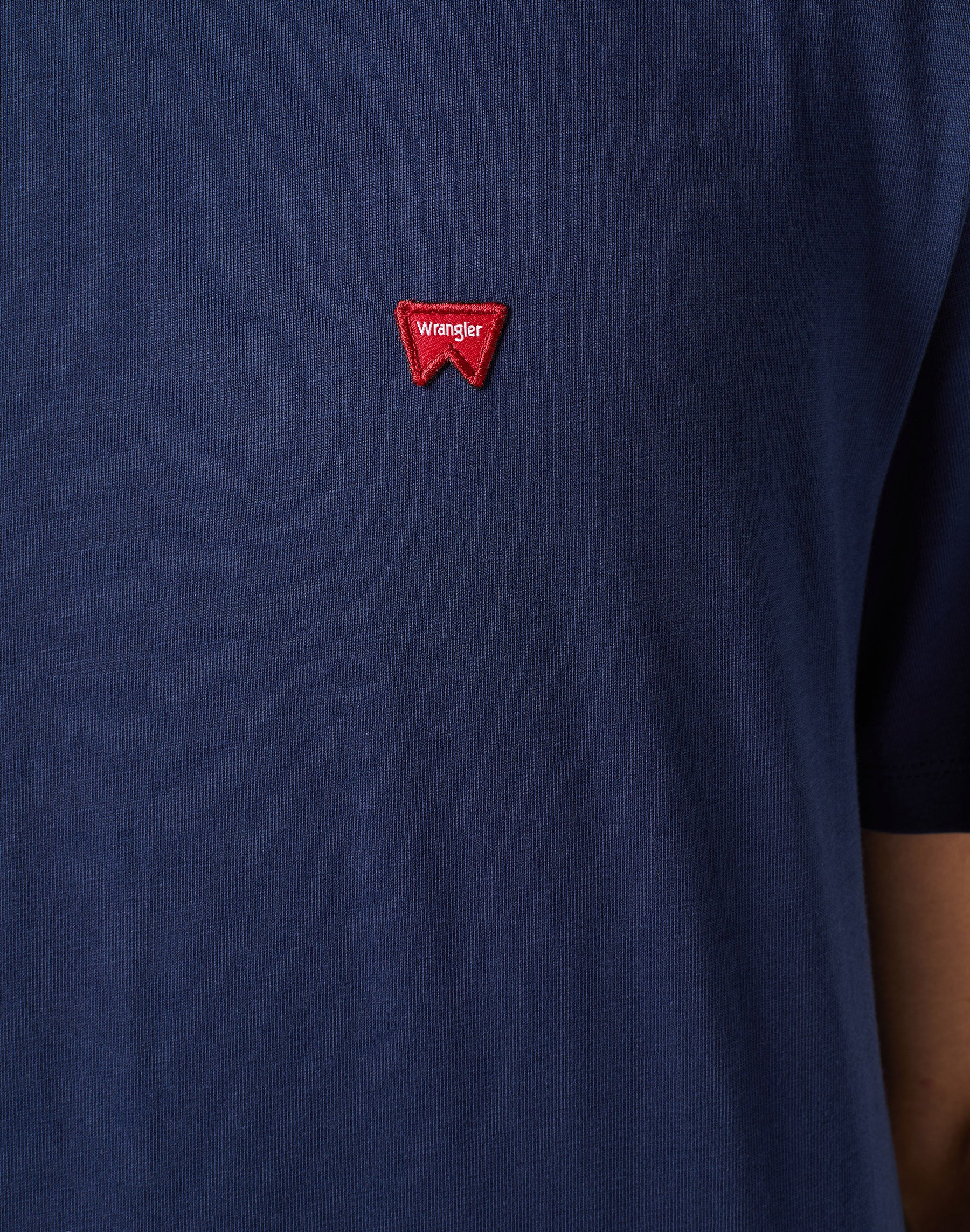 Maglietta Sign Off in T-shirt Wrangler Navy