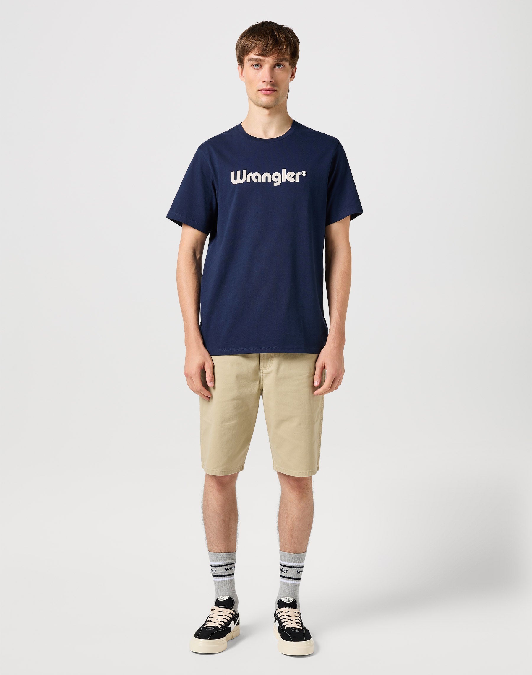 Maglietta con logo in Marina Magliette Wrangler