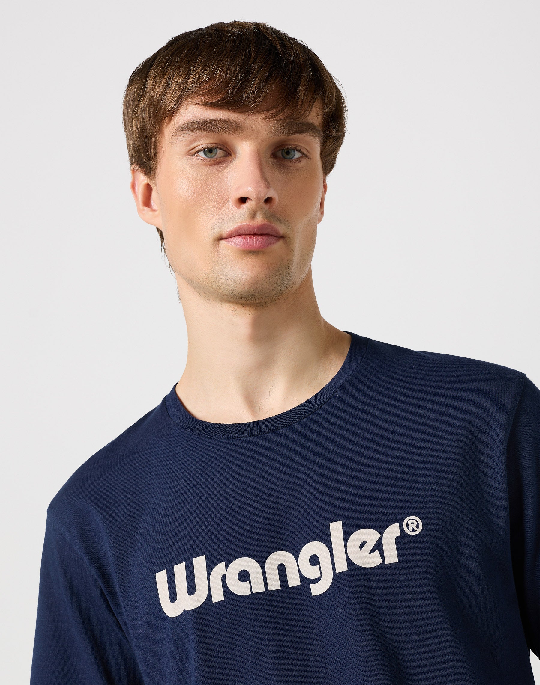 Maglietta con logo in Marina Magliette Wrangler
